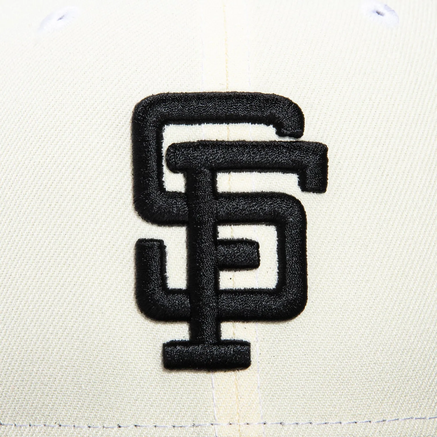 New Era 59Fifty San Francisco Giants 50th Anniversary Patch Hat - White, Black