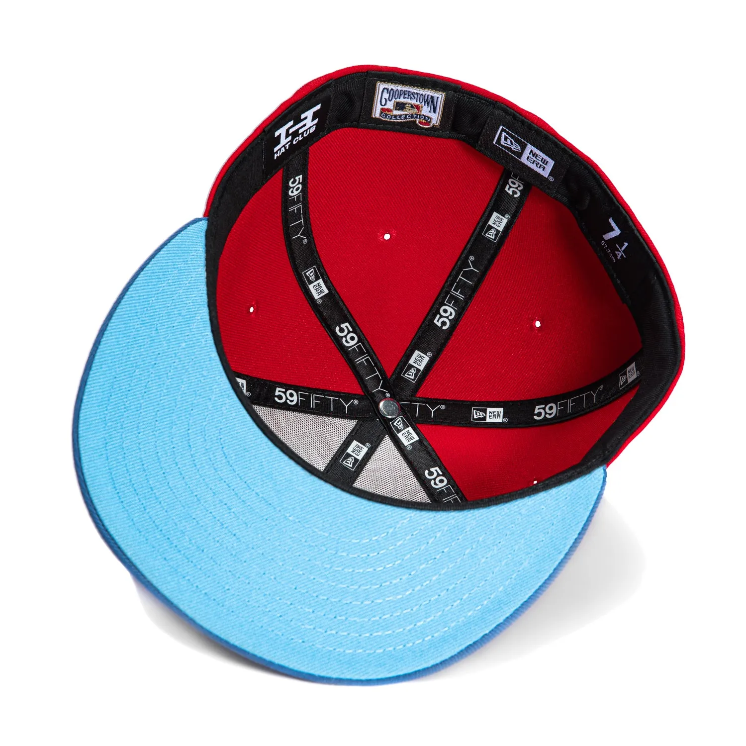 New Era 59Fifty San Francisco Giants Battle of the Bay Patch Script Hat - Red, Indigo