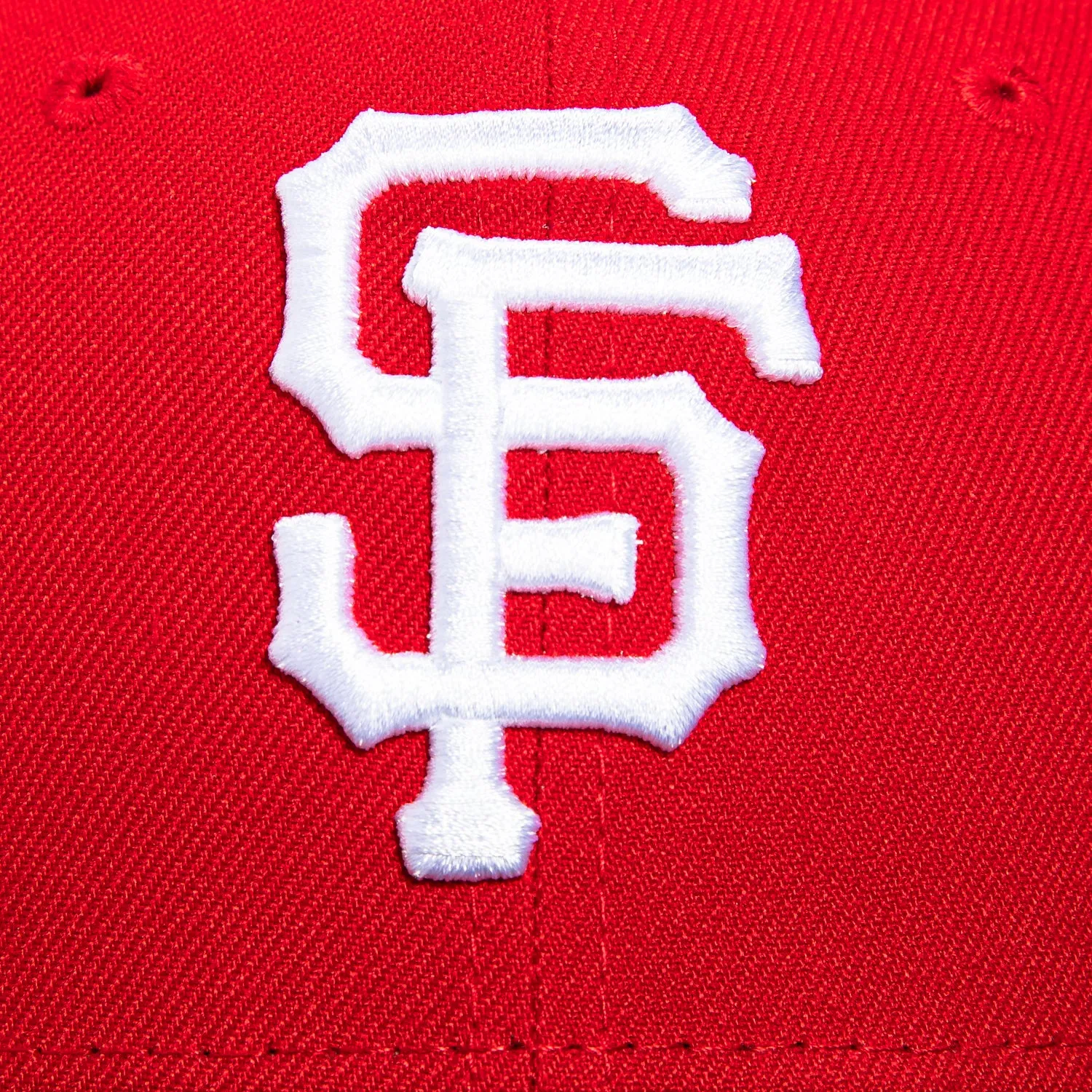 New Era 59Fifty San Francisco Giants Hat - Red. Black. White