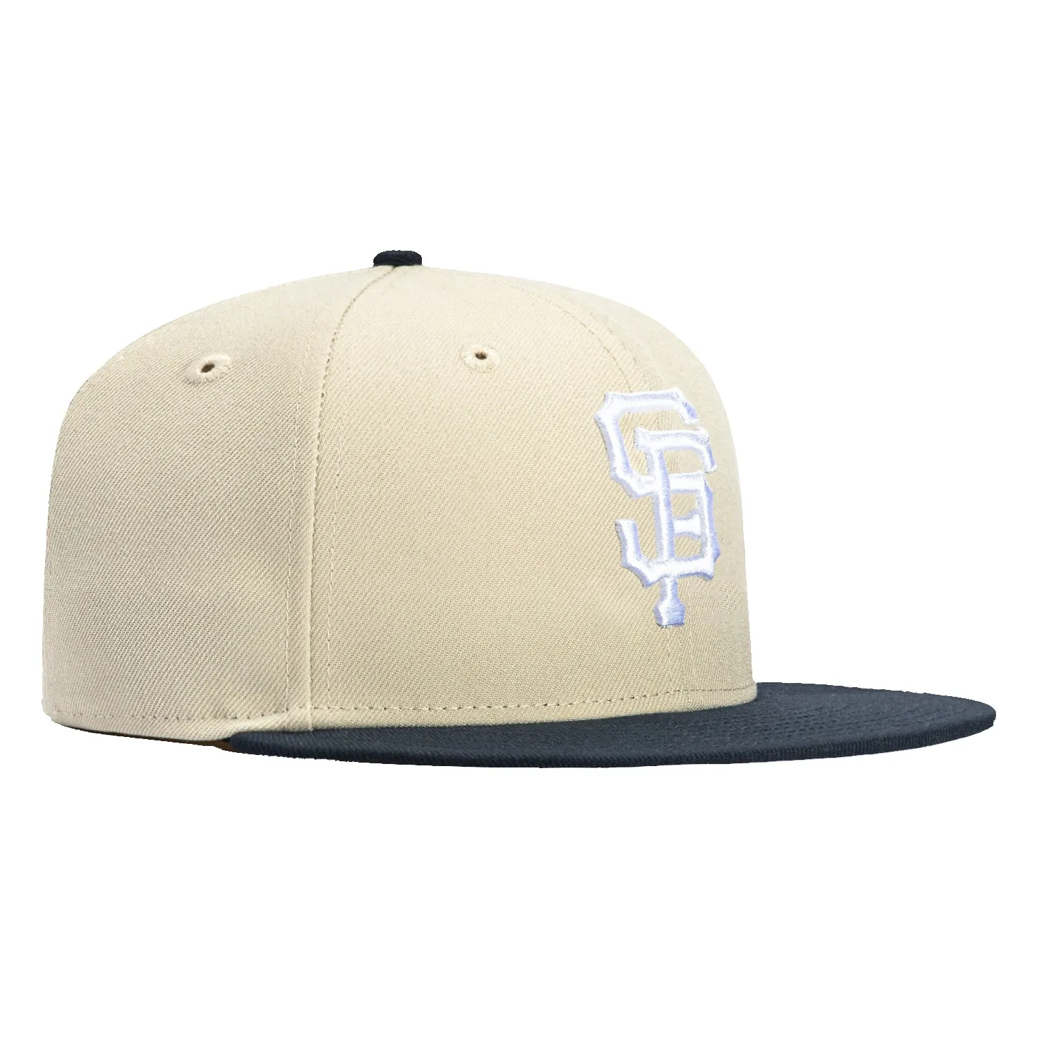 New Era 59Fifty San Francisco Giants Hat - Stone, Navy