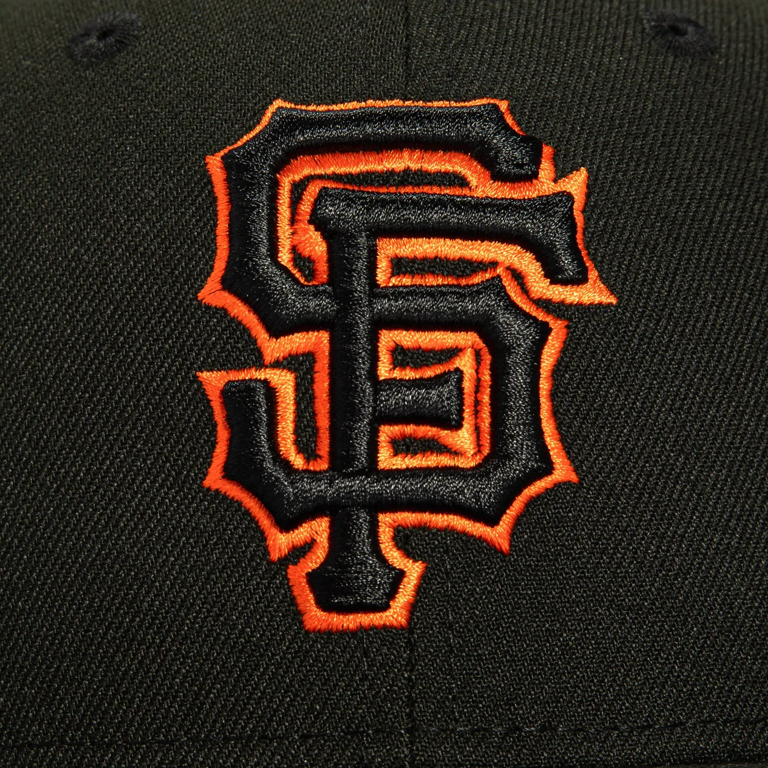 New Era 59Fifty San Francisco Giants Splash Patch Hat - Black. Black. Orange