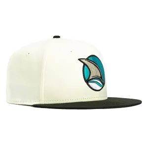 New Era 59Fifty San Jose Sharks Alternate Hat - White. Black