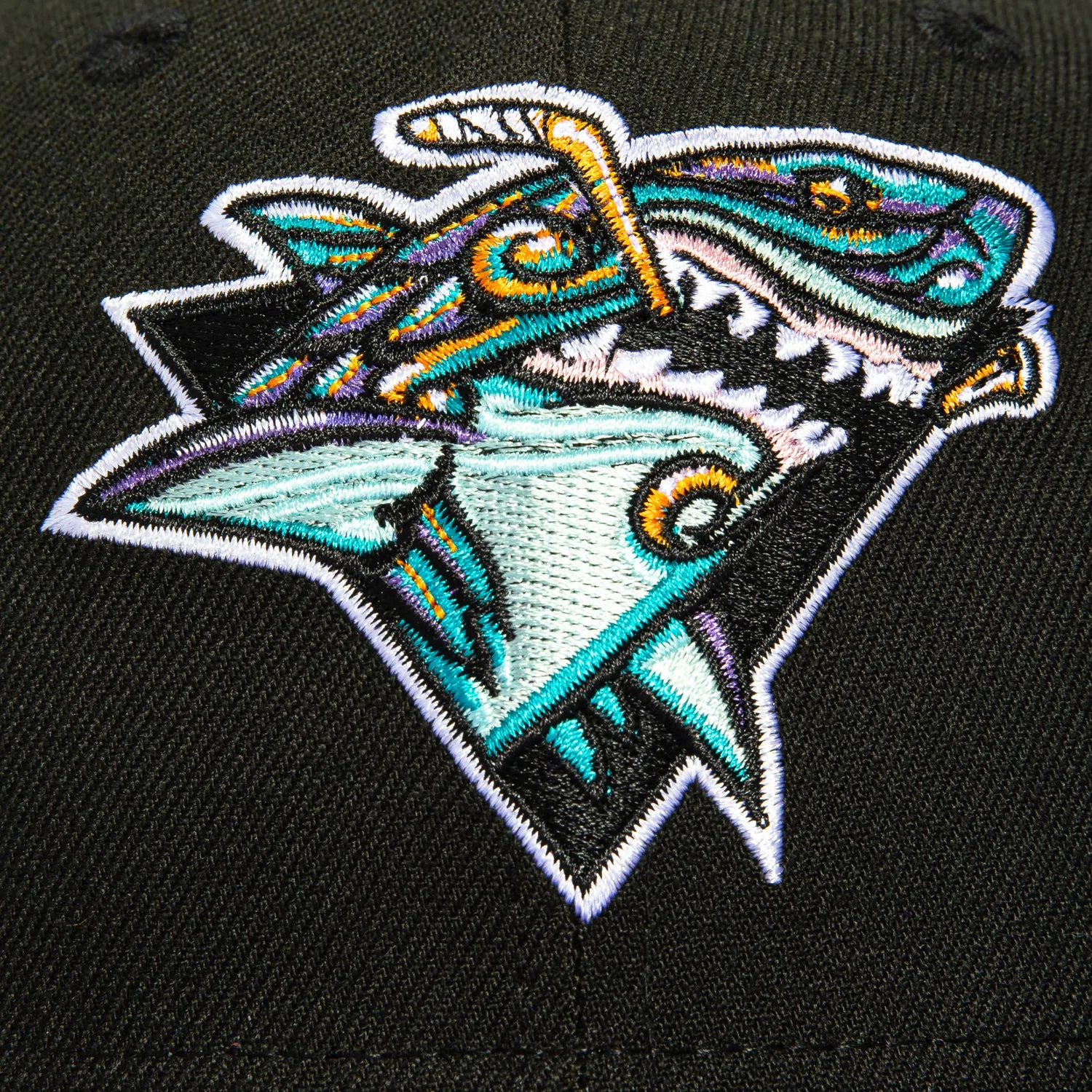 New Era 59Fifty San Jose Sharks Logo Patch Hat - Black, Purple
