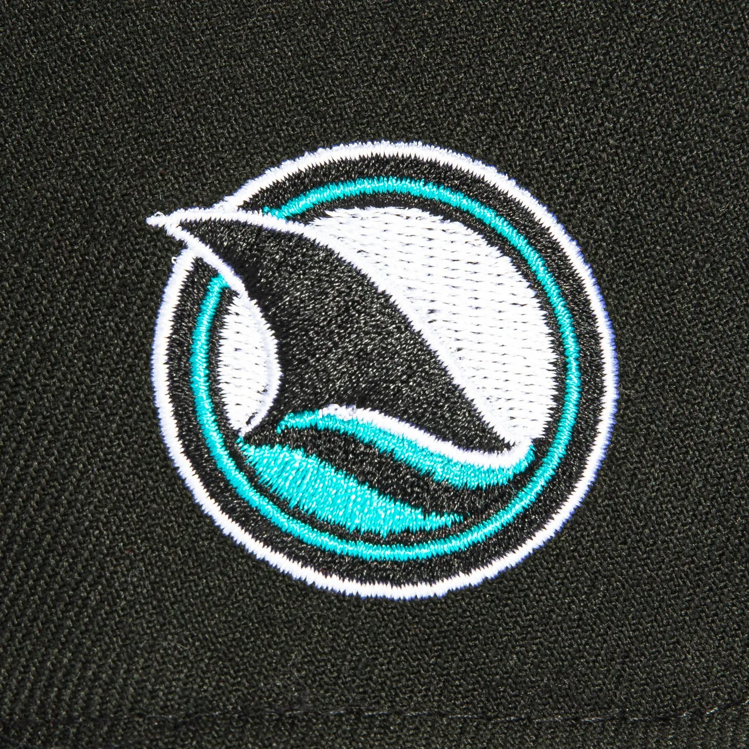 New Era 59Fifty San Jose Sharks Logo Patch Hat - Black