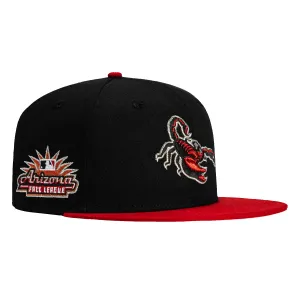 New Era 59Fifty Scottsdale Scorpions Arizona Fall League Patch Hat - Black. Red