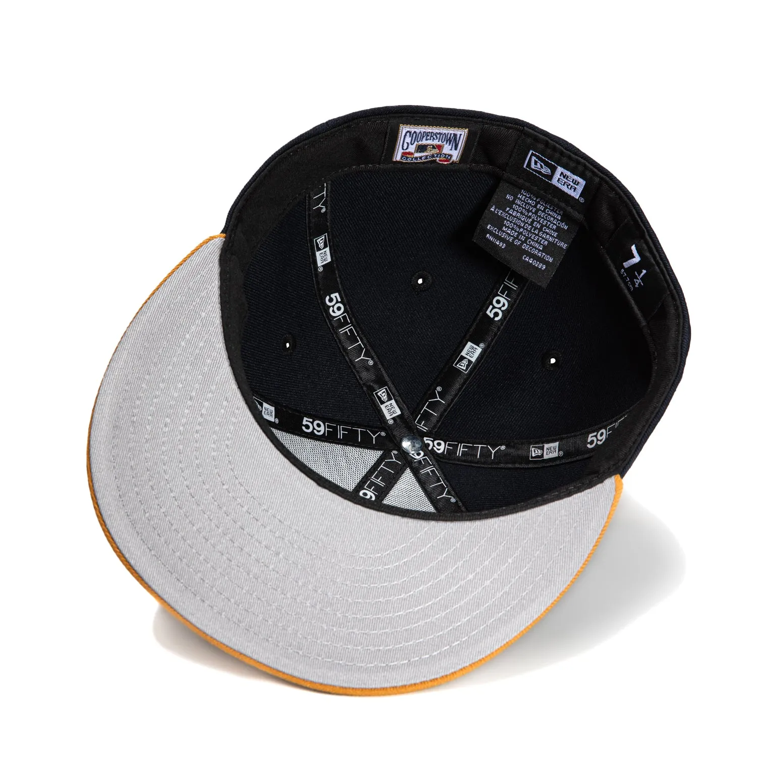 New Era 59Fifty Seattle Mariners 25th Anniversary Patch Word Hat - Navy, Tan