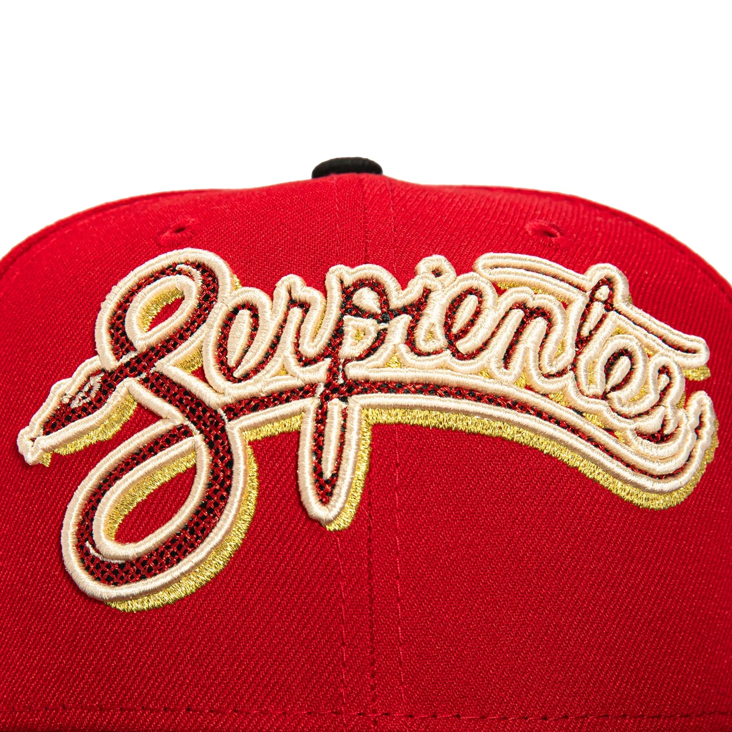 New Era 59Fifty Snake Scale Arizona Diamondbacks Arizona Flag Patch Serpientes Hat - Red. Black