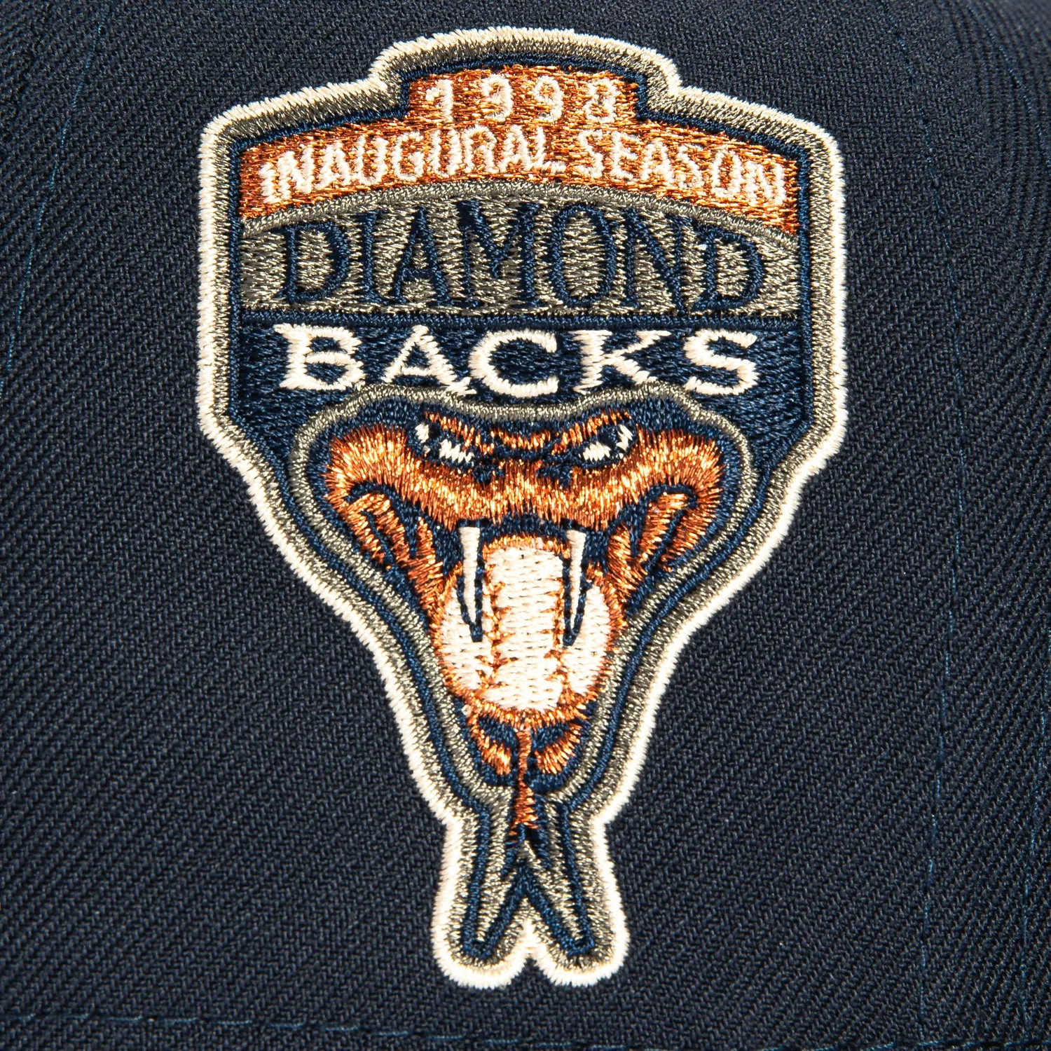 New Era 59Fifty Snake Scale Arizona Diamondbacks Inaugural Patch D Hat - Navy. Green