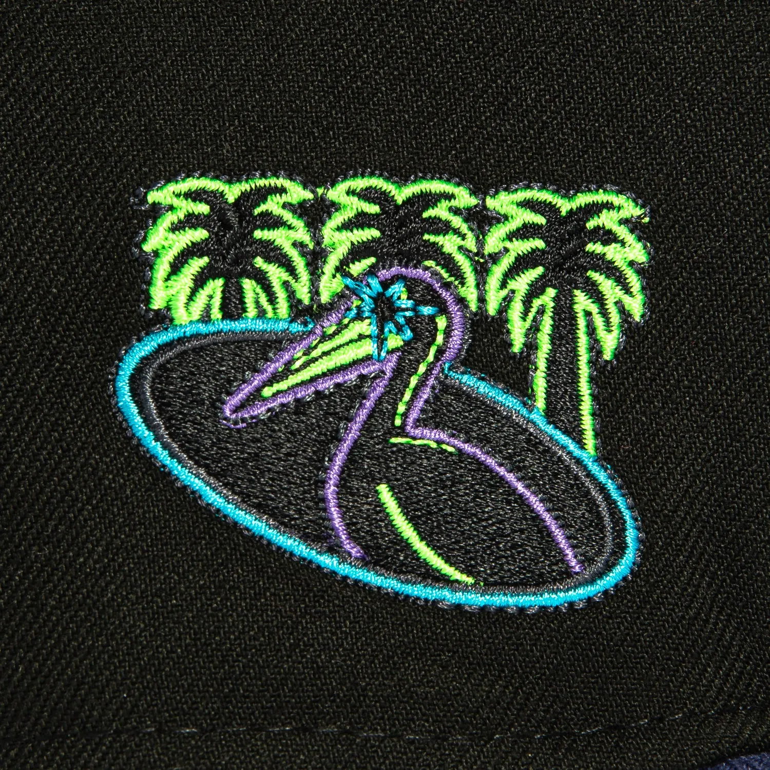 New Era 59Fifty Tampa Bay Rays City Connect Logo Patch Hat - Black. Purple