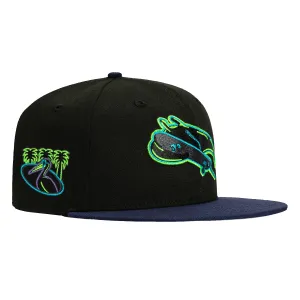 New Era 59Fifty Tampa Bay Rays City Connect Logo Patch Hat - Black. Purple