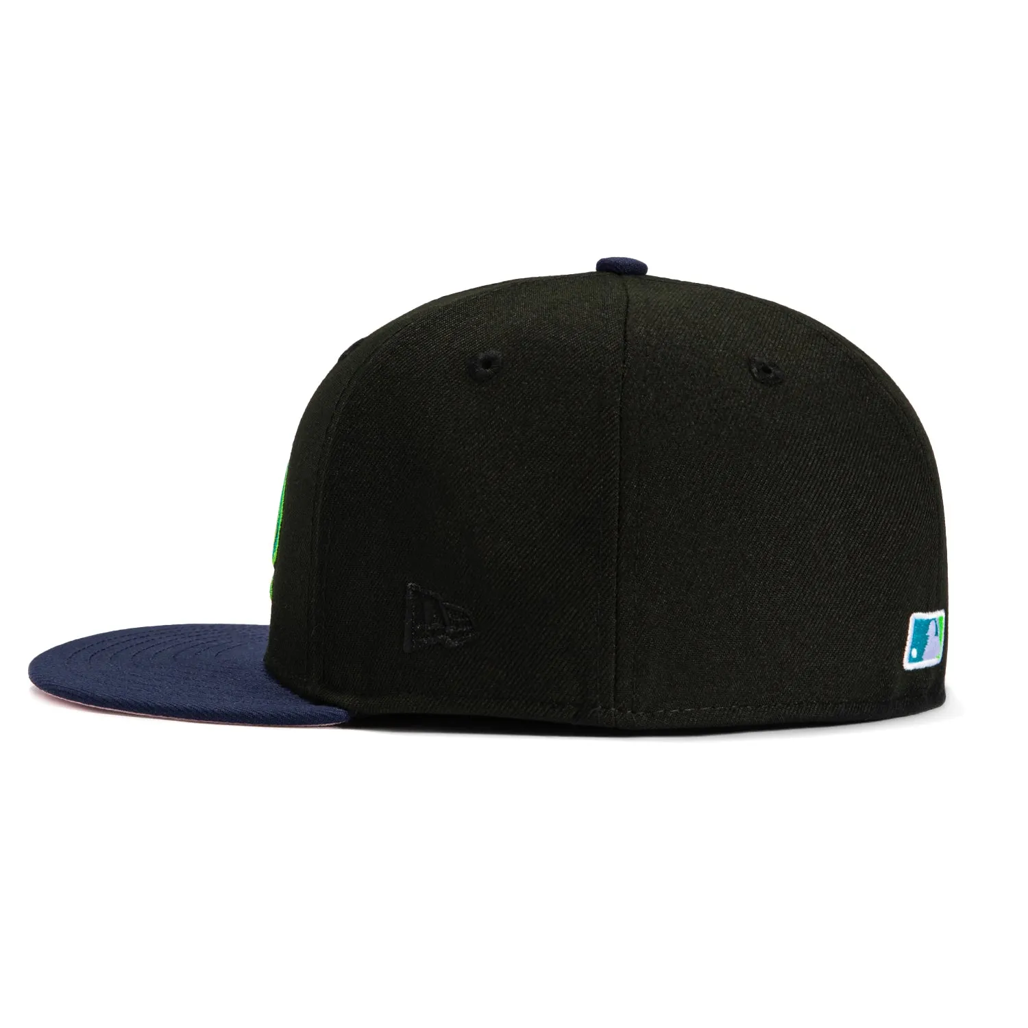 New Era 59Fifty Tampa Bay Rays City Connect Logo Patch Hat - Black. Purple