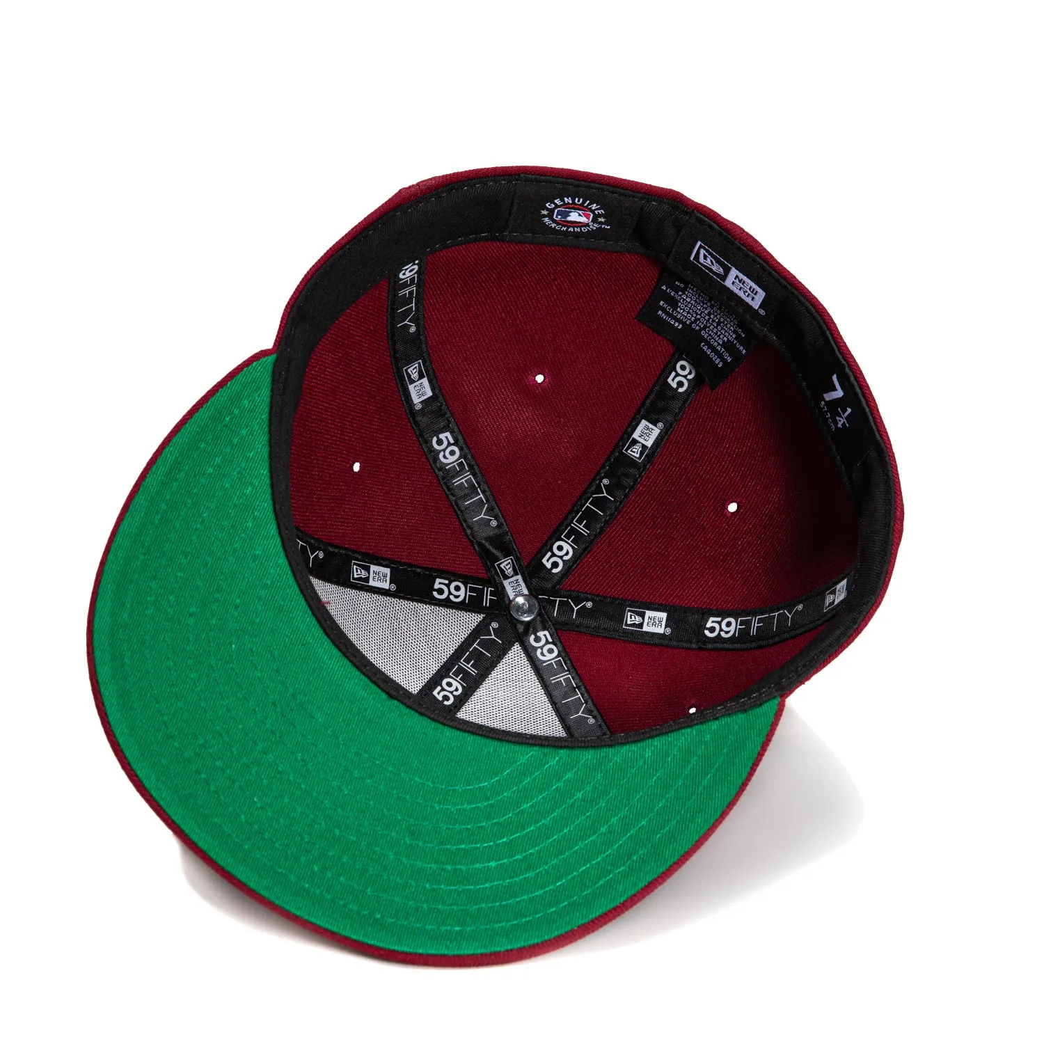 New Era 59Fifty Texas Rangers 2023 World Series Patch Hat - Cardinal. Green