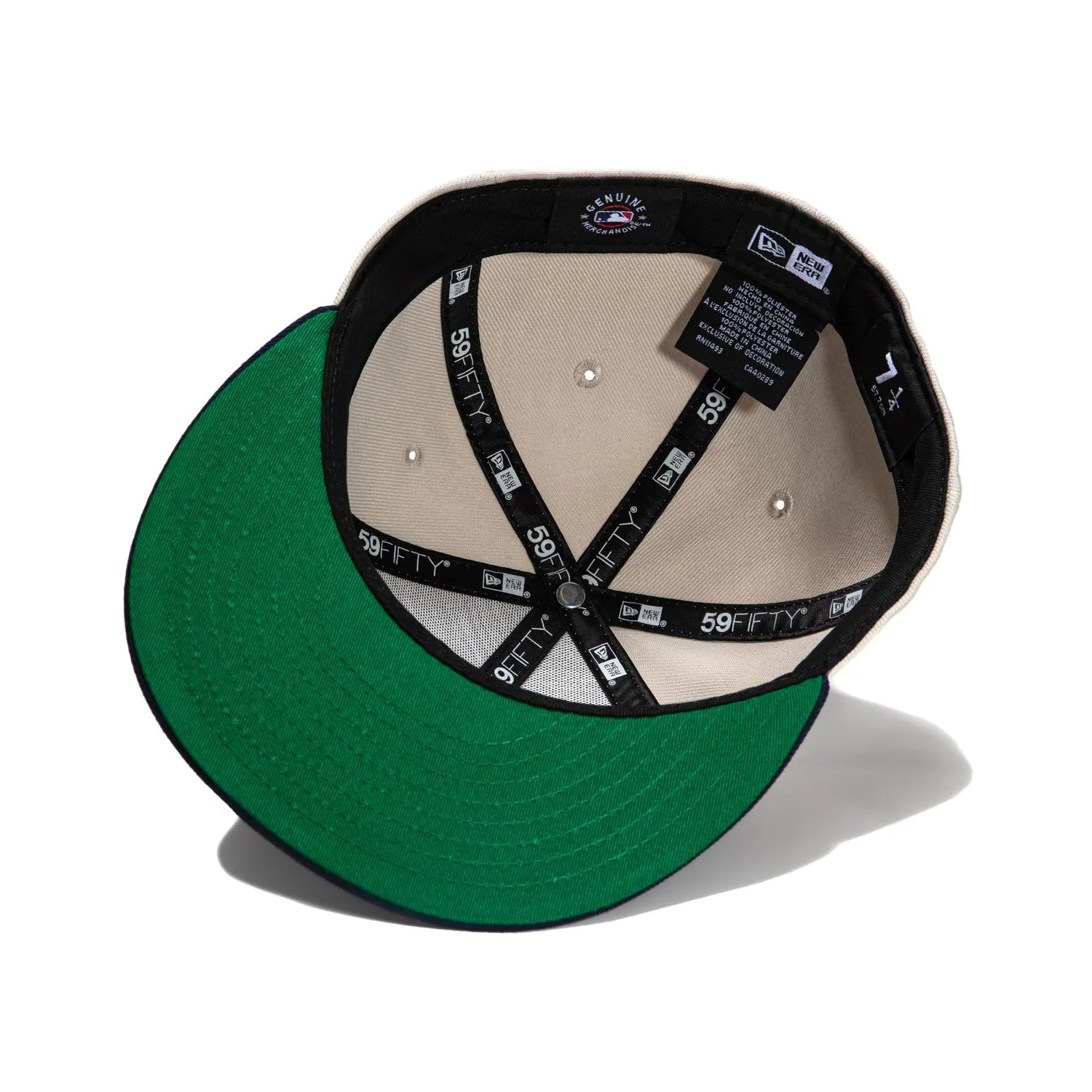 New Era 59Fifty Texas Rangers City Connect Patch Peagle Hat - Stone. Navy. Red