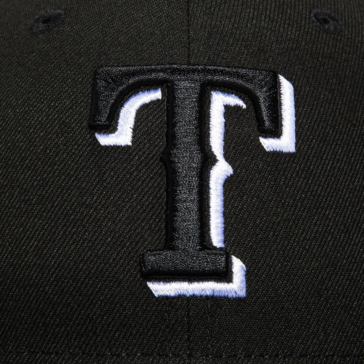 New Era 59Fifty Texas Rangers Final Season Patch Hat - Black