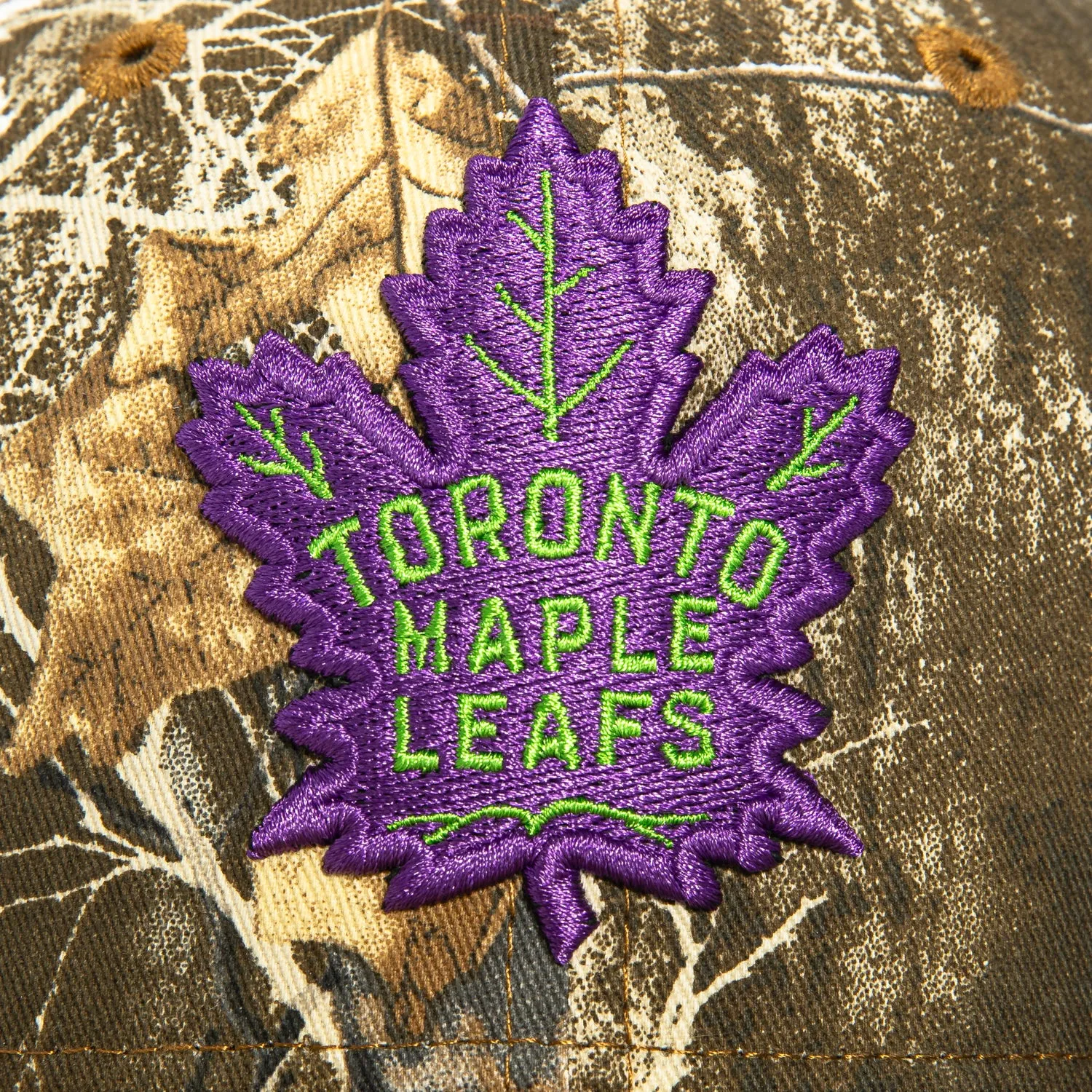 New Era 59Fifty Toronto Maple Leafs 100th Anniversary Patch Hat - Realtree