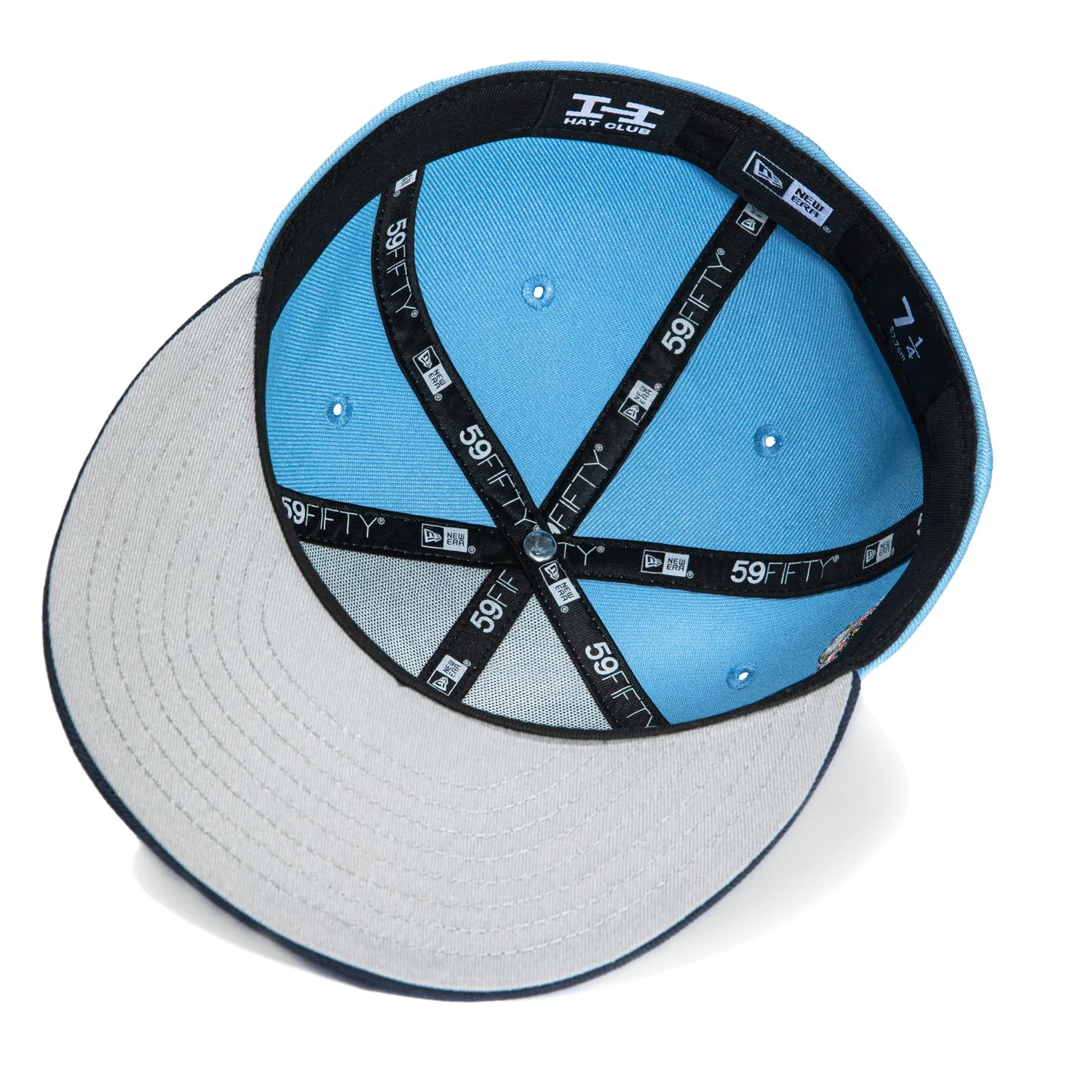 New Era 59Fifty UNC Tar Heels 2005 Final Four Patch Final Four Hat - Light Blue, Navy