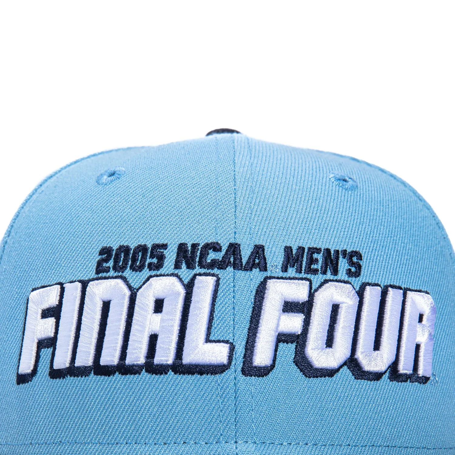 New Era 59Fifty UNC Tar Heels 2005 Final Four Patch Final Four Hat - Light Blue, Navy