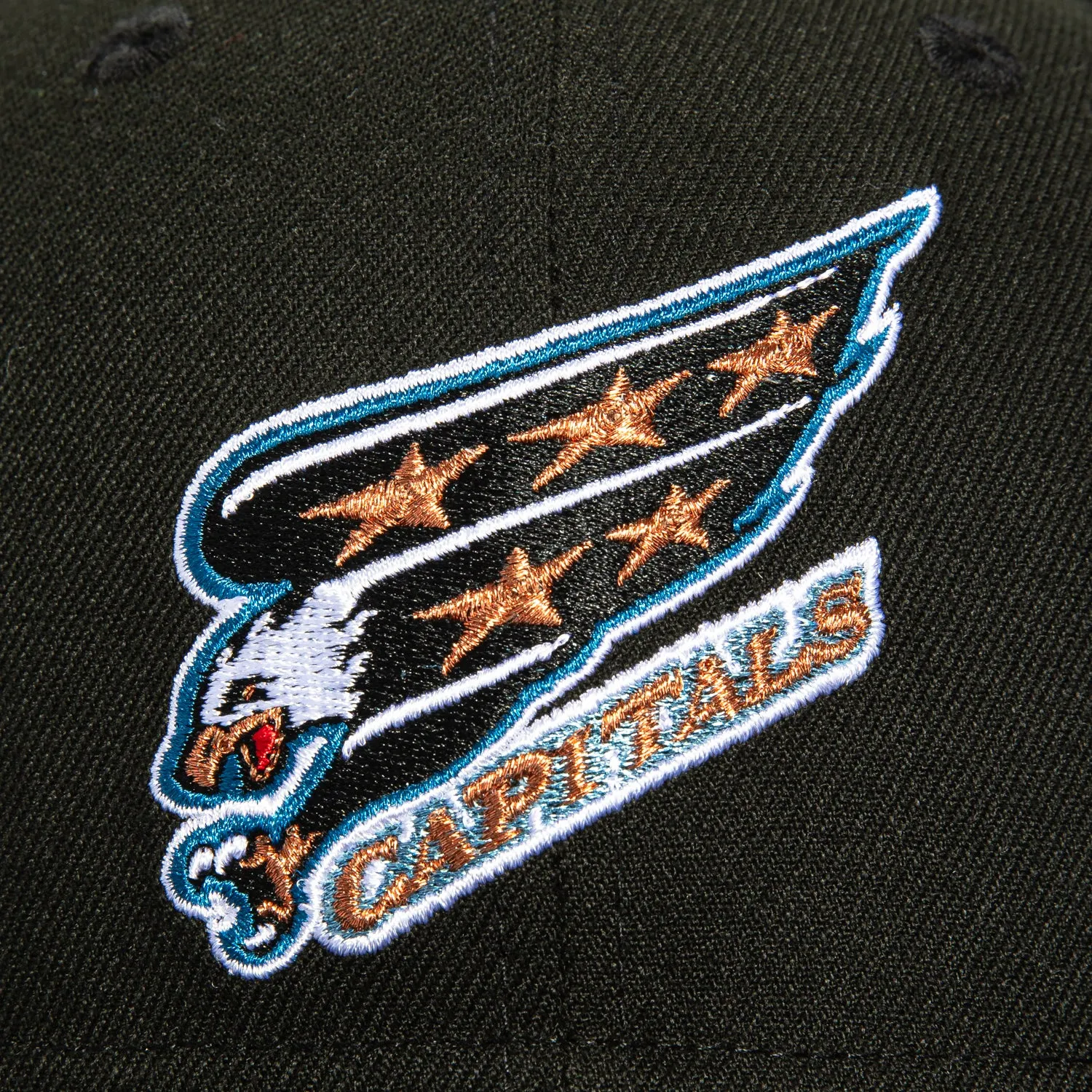 New Era 59Fifty Washington Capitals 40th Anniversary Patch Hat - Black