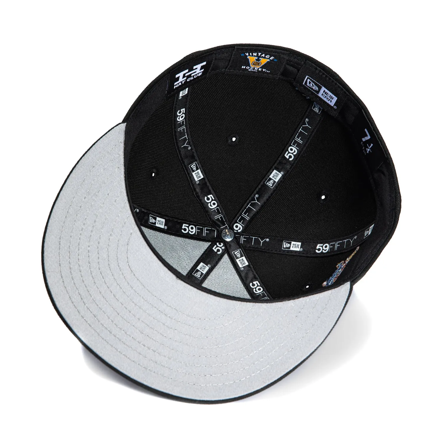 New Era 59Fifty Washington Capitals Logo Patch Alternate Hat - Black