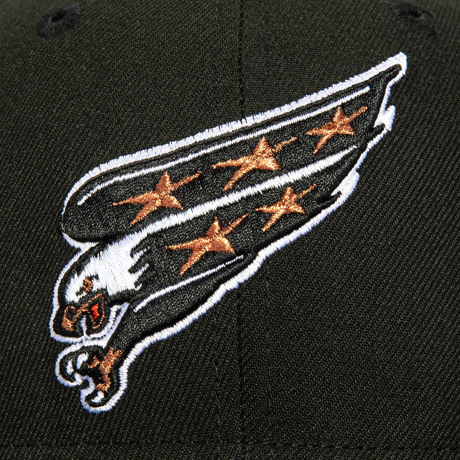 New Era 59Fifty Washington Capitals Logo Patch Alternate Hat - Black