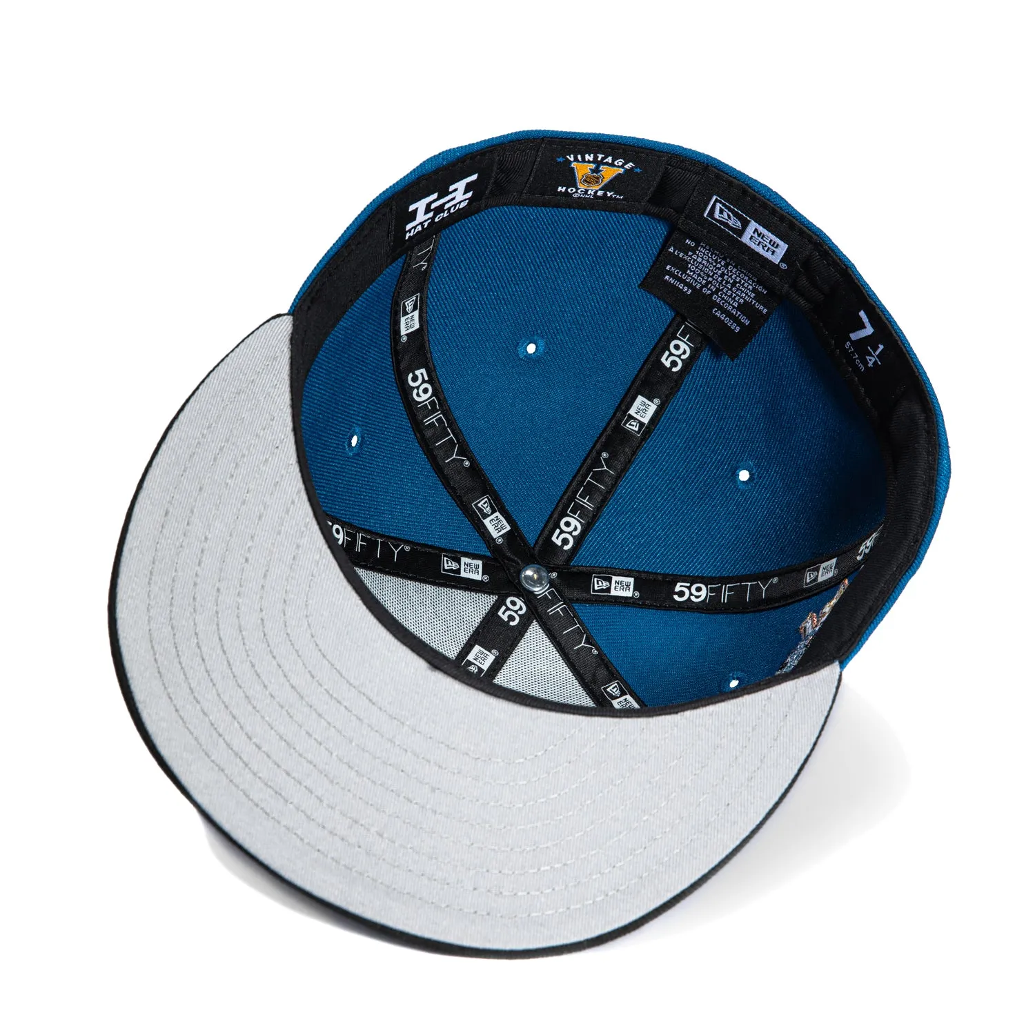 New Era 59Fifty Washington Capitals Logo Patch Alternate Hat - Indigo, Black
