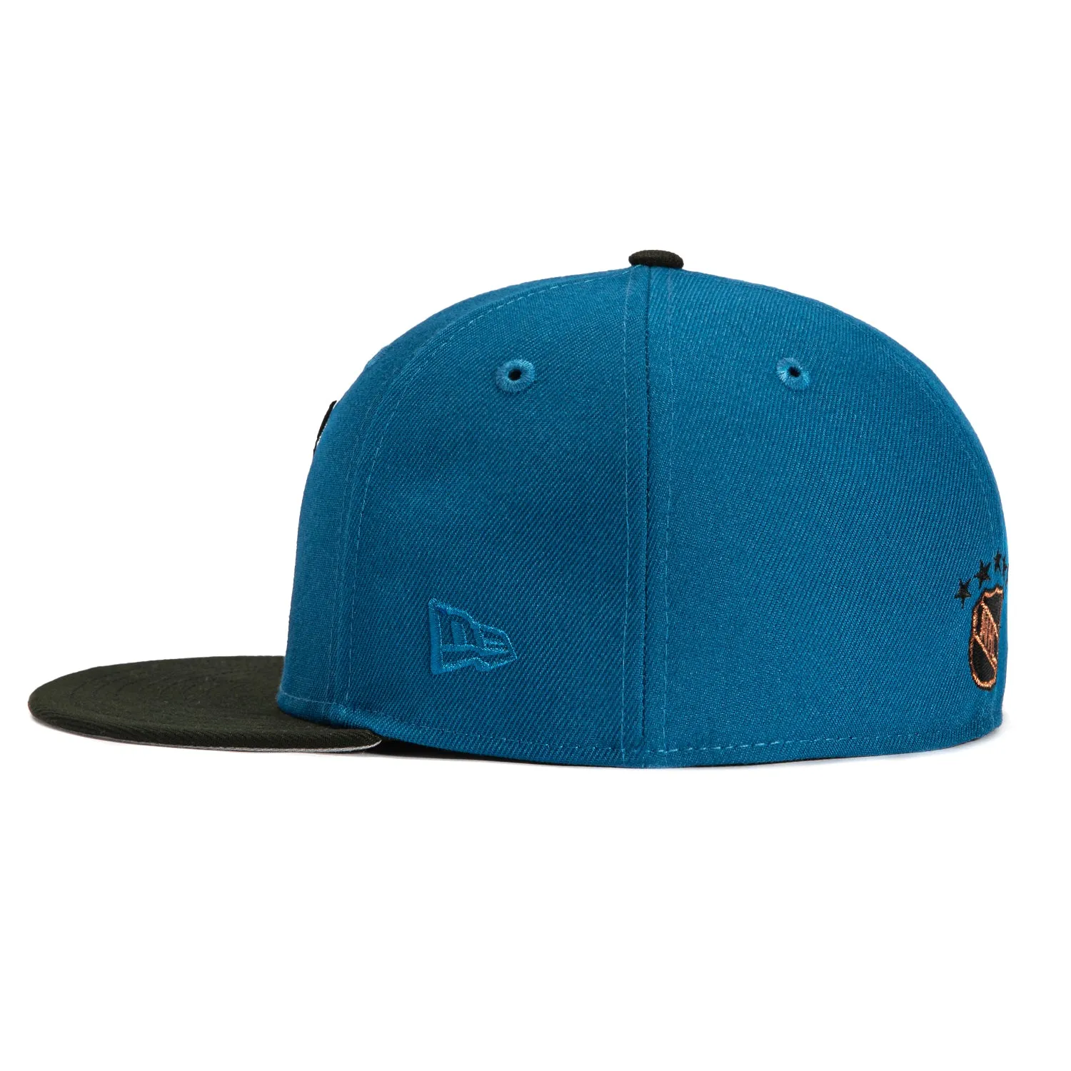 New Era 59Fifty Washington Capitals Logo Patch Alternate Hat - Indigo, Black