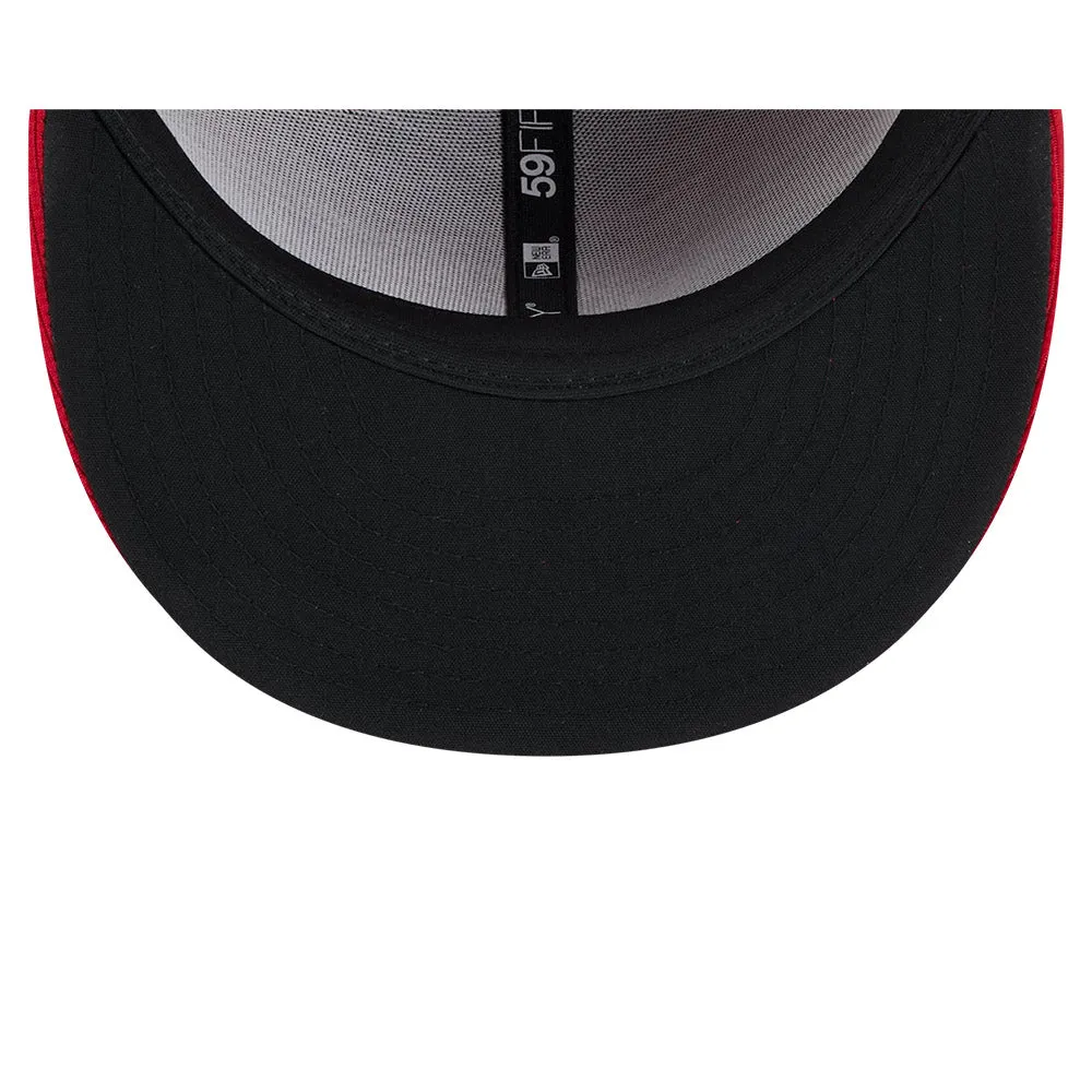 New Era 59Fifty Washington Nationals 20th Anniversary Patch Game Hat - Red