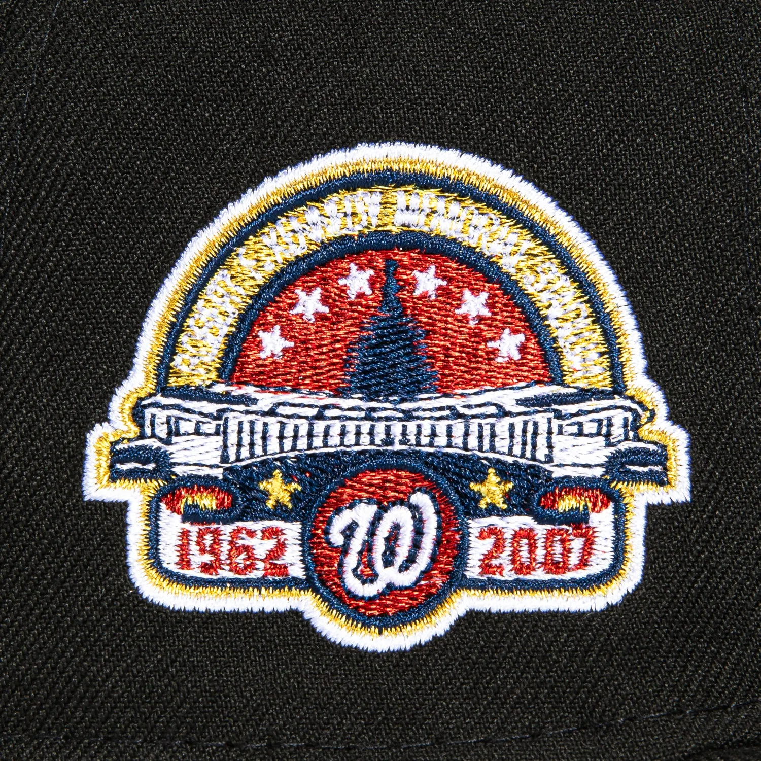 New Era 59Fifty Washington Nationals RFK Stadium Patch Hat - Black