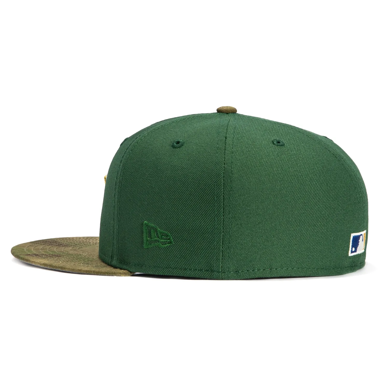 New Era 59Fifty Water Color Camo Houston Astros 35th Anniversary Patch Hat - Green. Camo