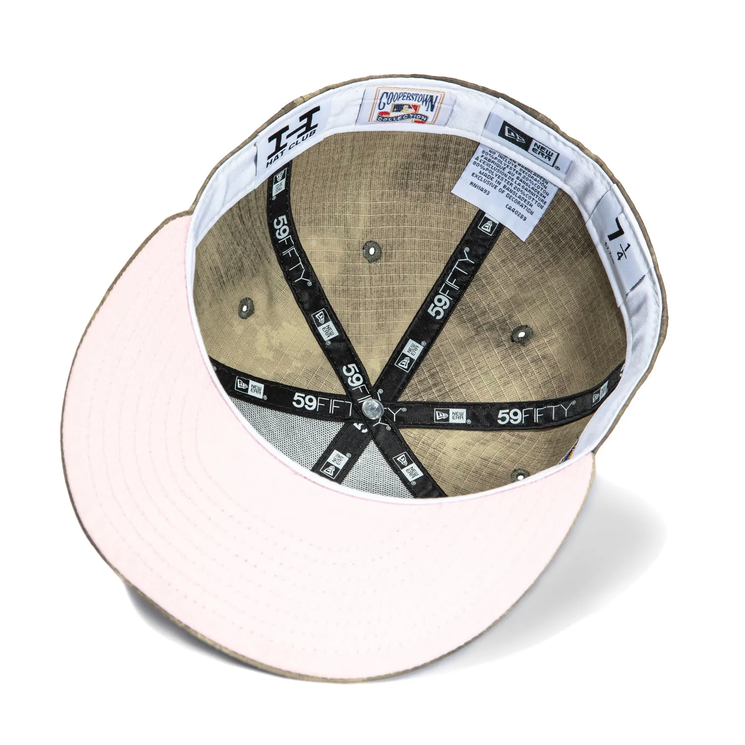 New Era 59Fifty Water Color Camo New York Yankees 1999 World Series Patch Hat - Camo