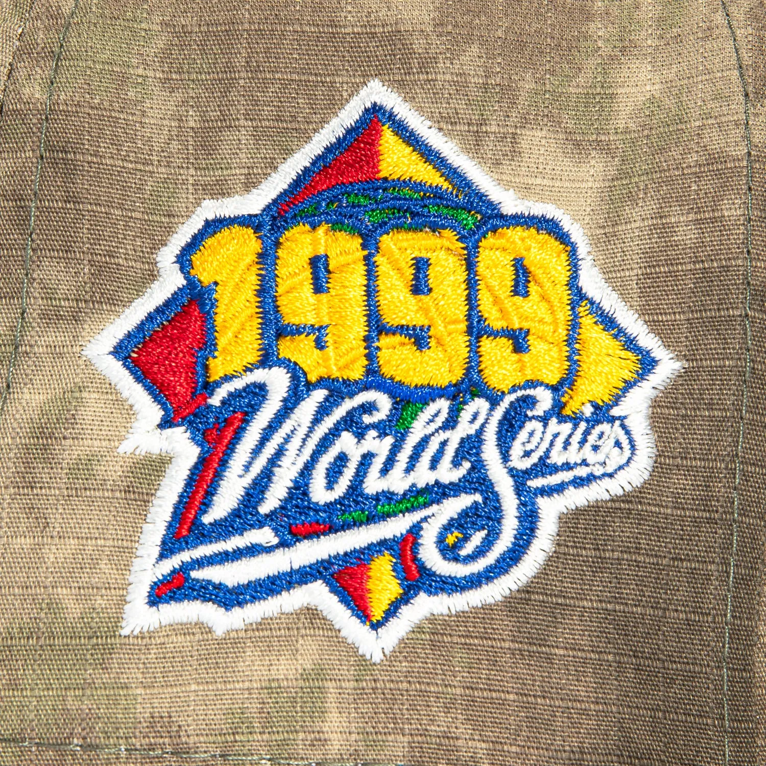 New Era 59Fifty Water Color Camo New York Yankees 1999 World Series Patch Hat - Camo