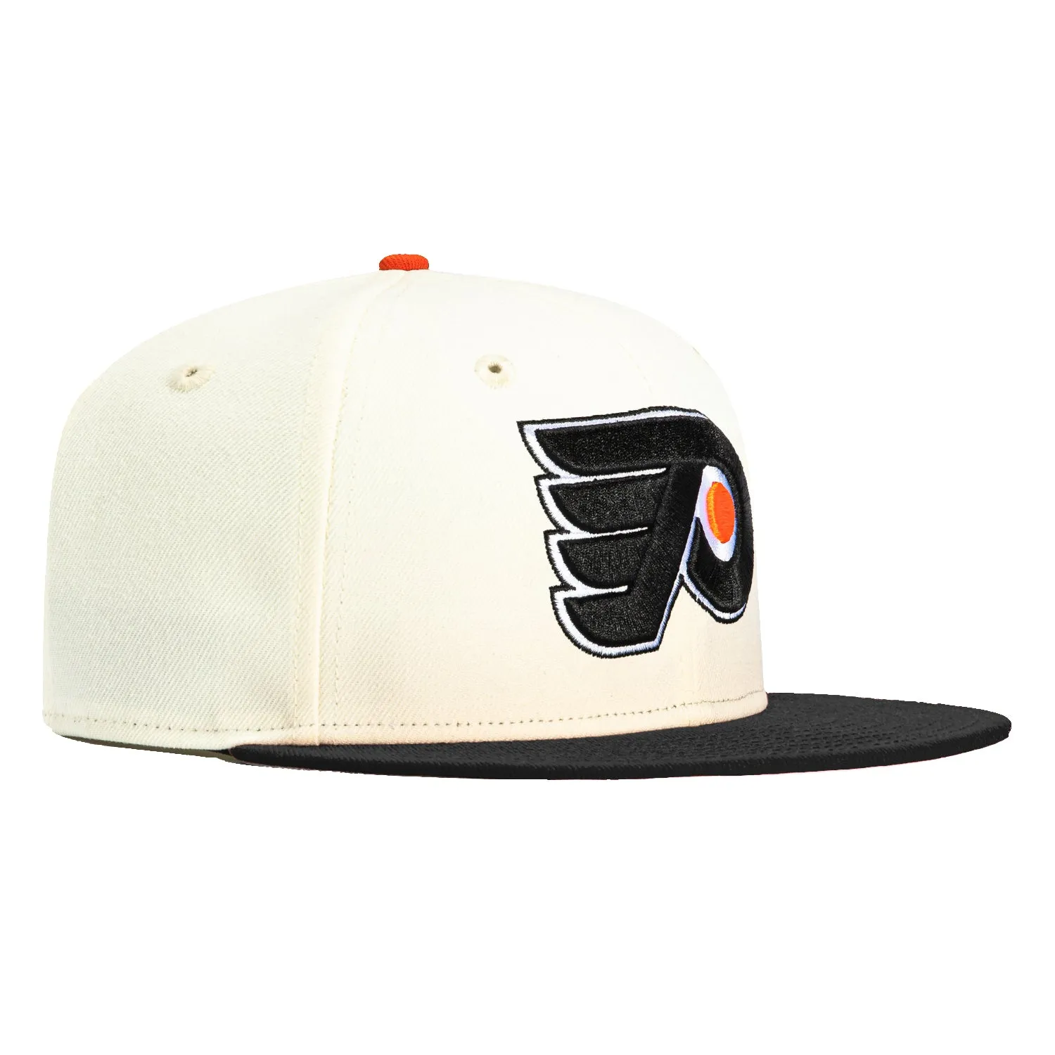 New Era 59Fifty White Dome Philadelphia Flyers Hat - White, Black