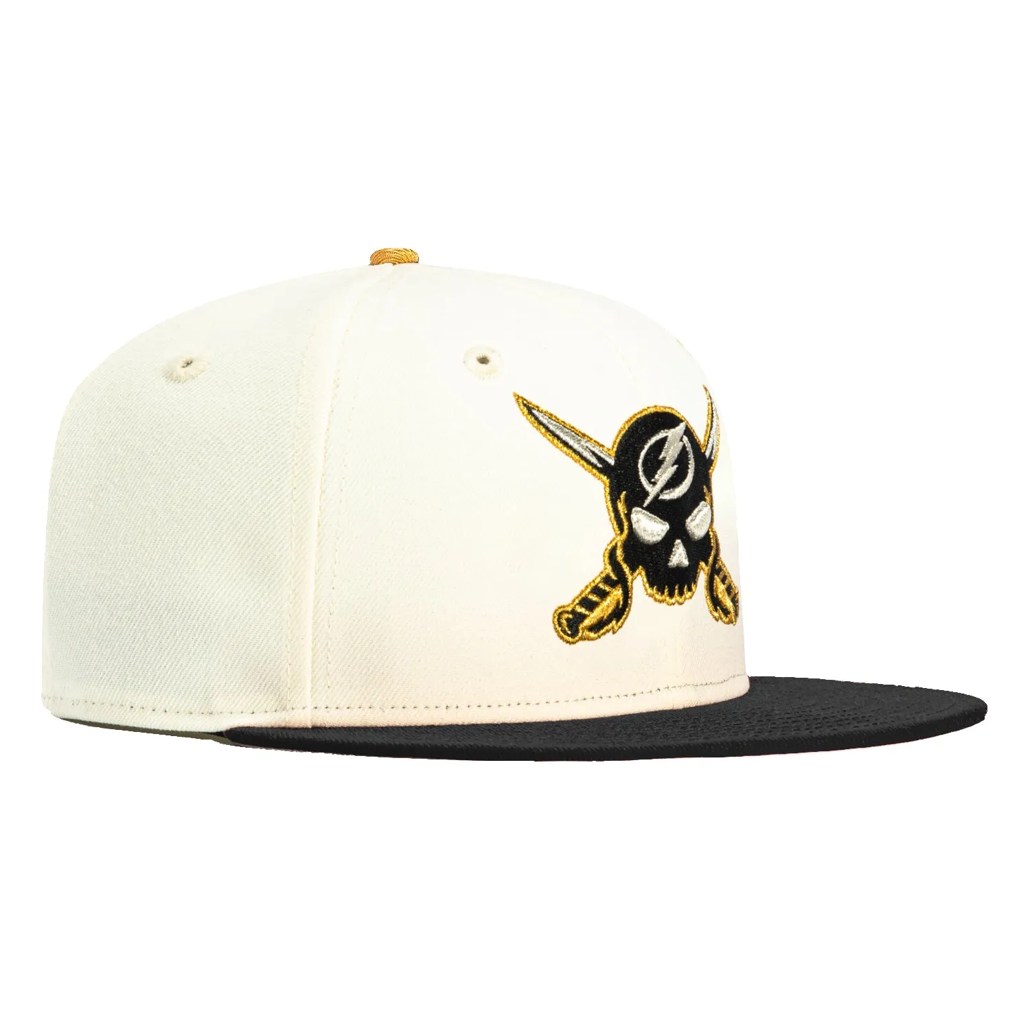New Era 59Fifty White Dome Tampa Bay Lightning Hat - White, Black