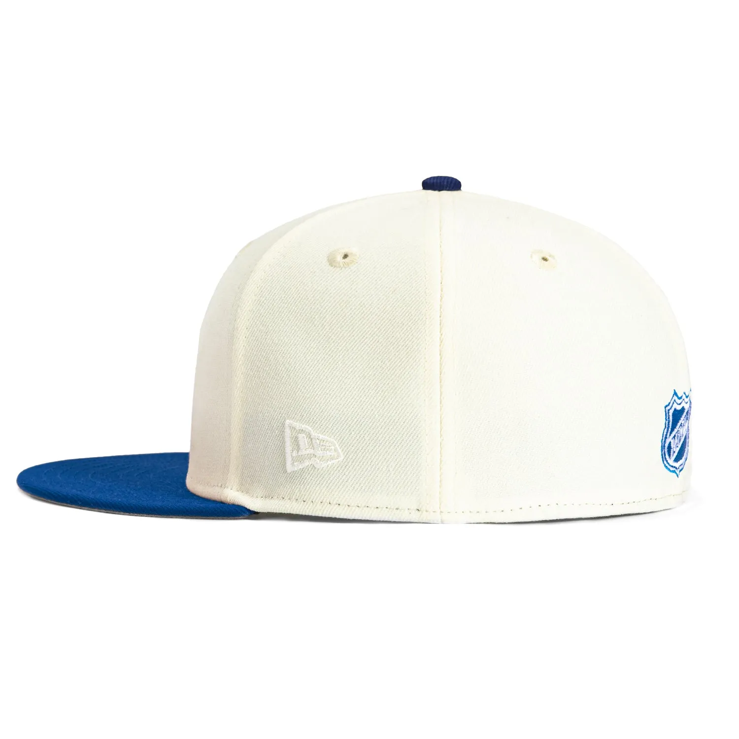 New Era 59Fifty White Dome Toronto Maple Leafs Hat - White, Royal