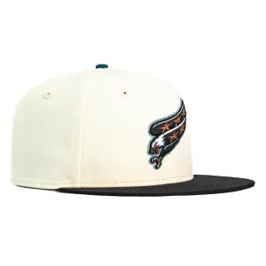 New Era 59Fifty White Dome Washington Capitals Alternate Hat - White, Black