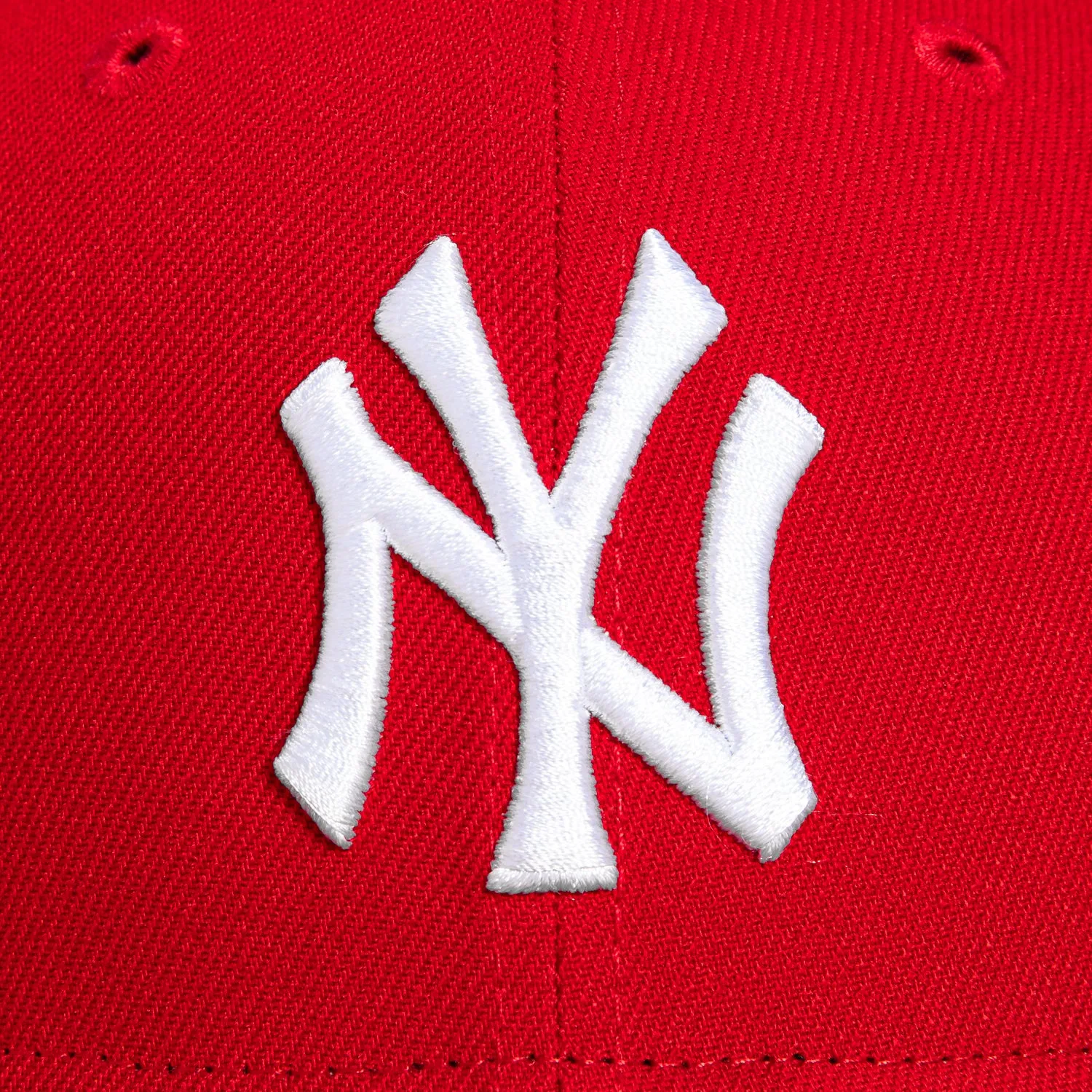 New Era 59Fifty New York Yankees Fitted Hat - Red. White