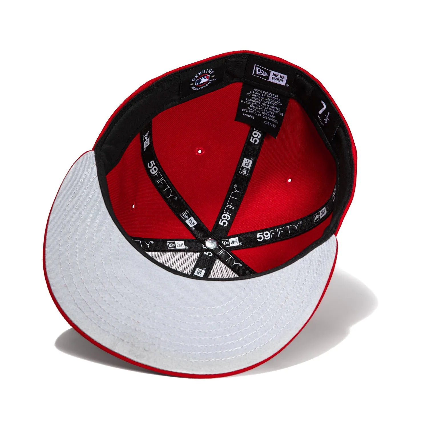 New Era 59Fifty New York Yankees Fitted Hat - Red. White