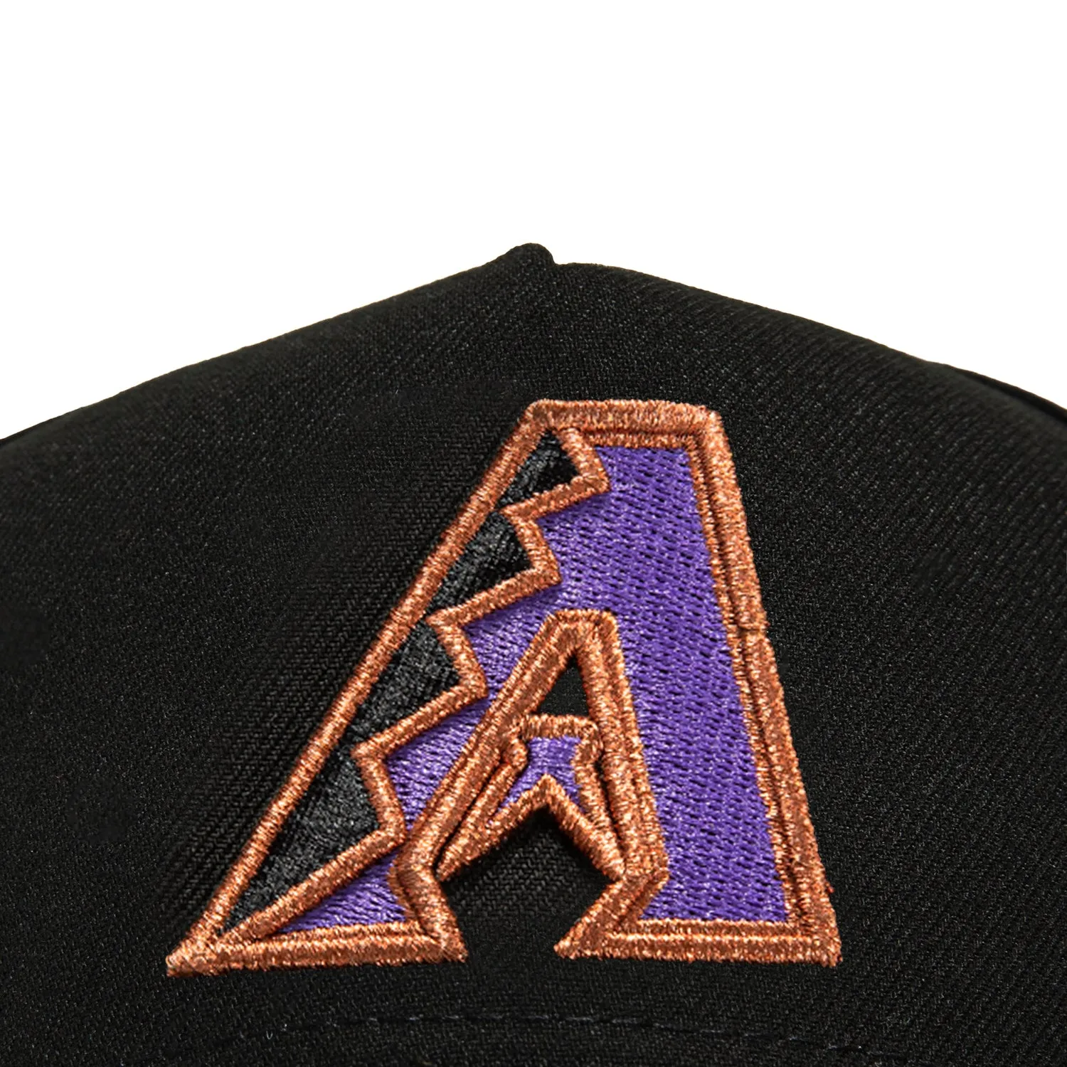 New Era 9Forty A-Frame Arizona Diamondbacks Inaugural Patch Snapback A Hat - Black
