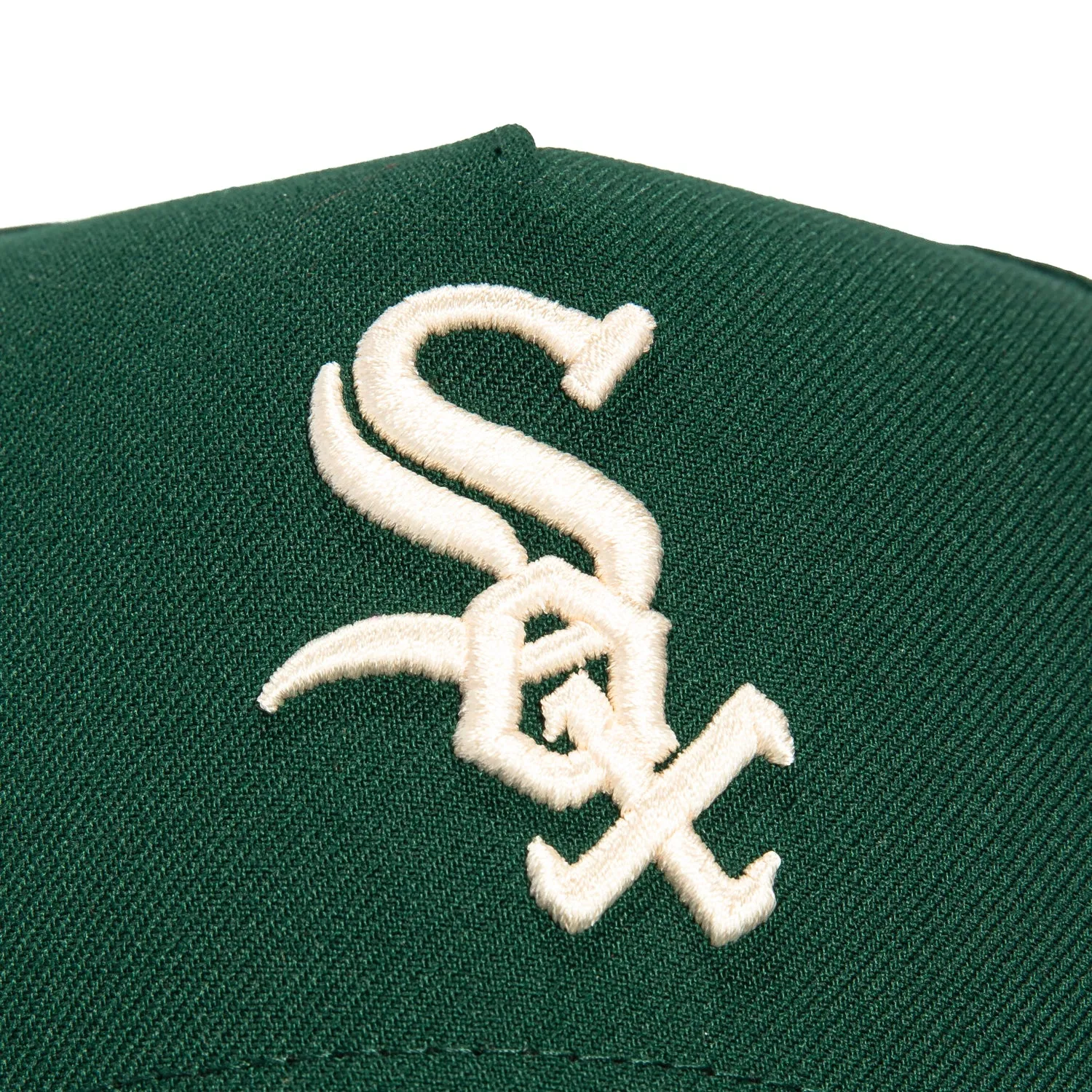New Era 9Forty A-Frame Chicago White Sox Snapback Hat - Green, Ivory