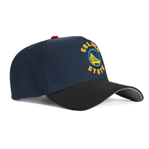New Era 9Forty A-Frame Golden State Warriors 2025 City Edition Snapback Hat - Navy. Black