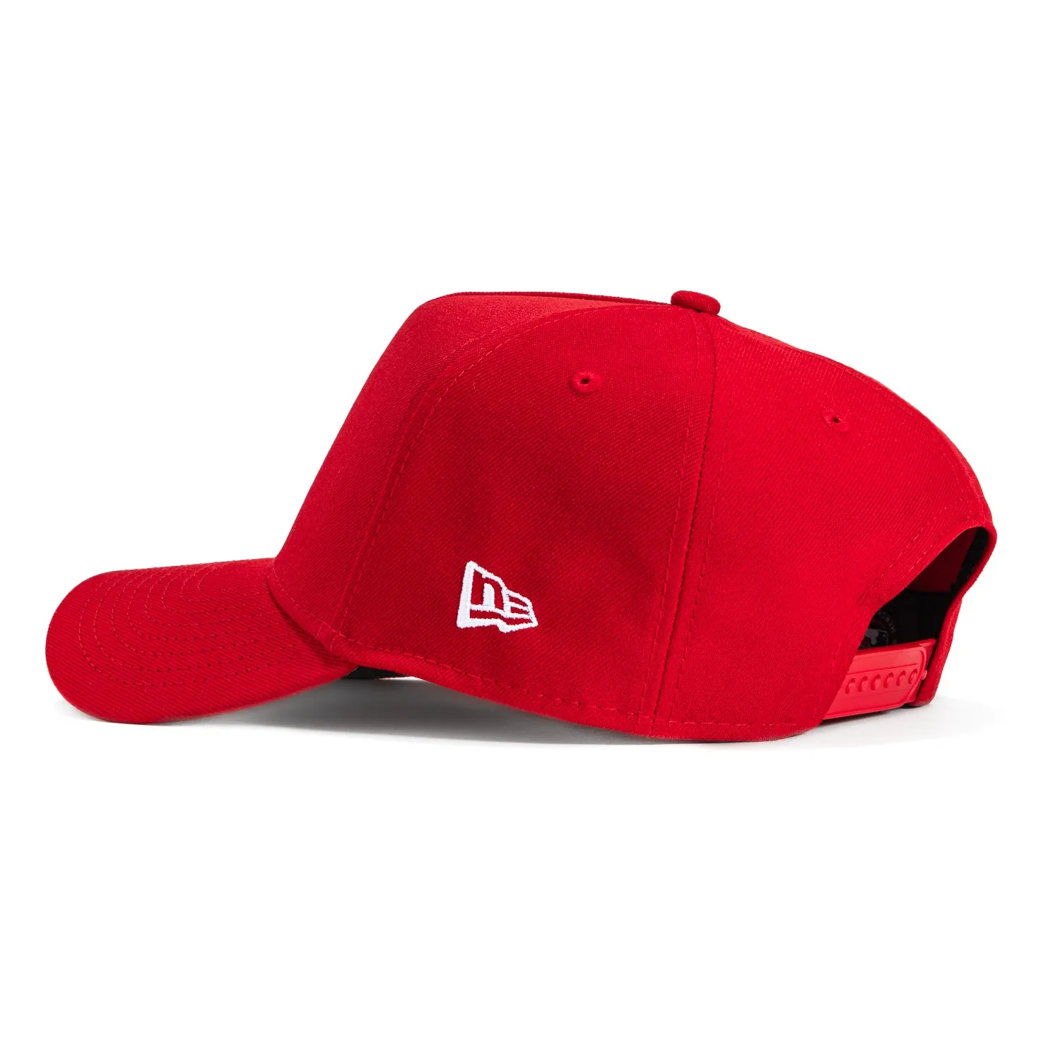 New Era 9Forty A-Frame Houston Astros Snapback Hat - Red. White