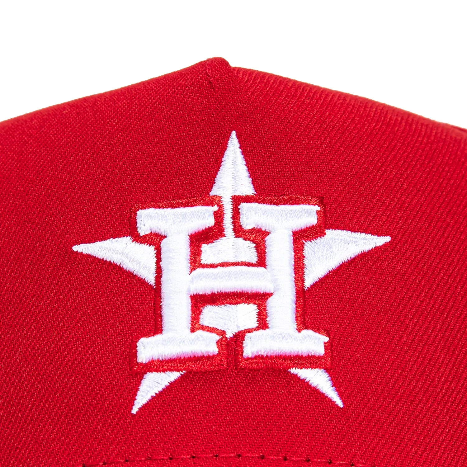New Era 9Forty A-Frame Houston Astros Snapback Hat - Red. White