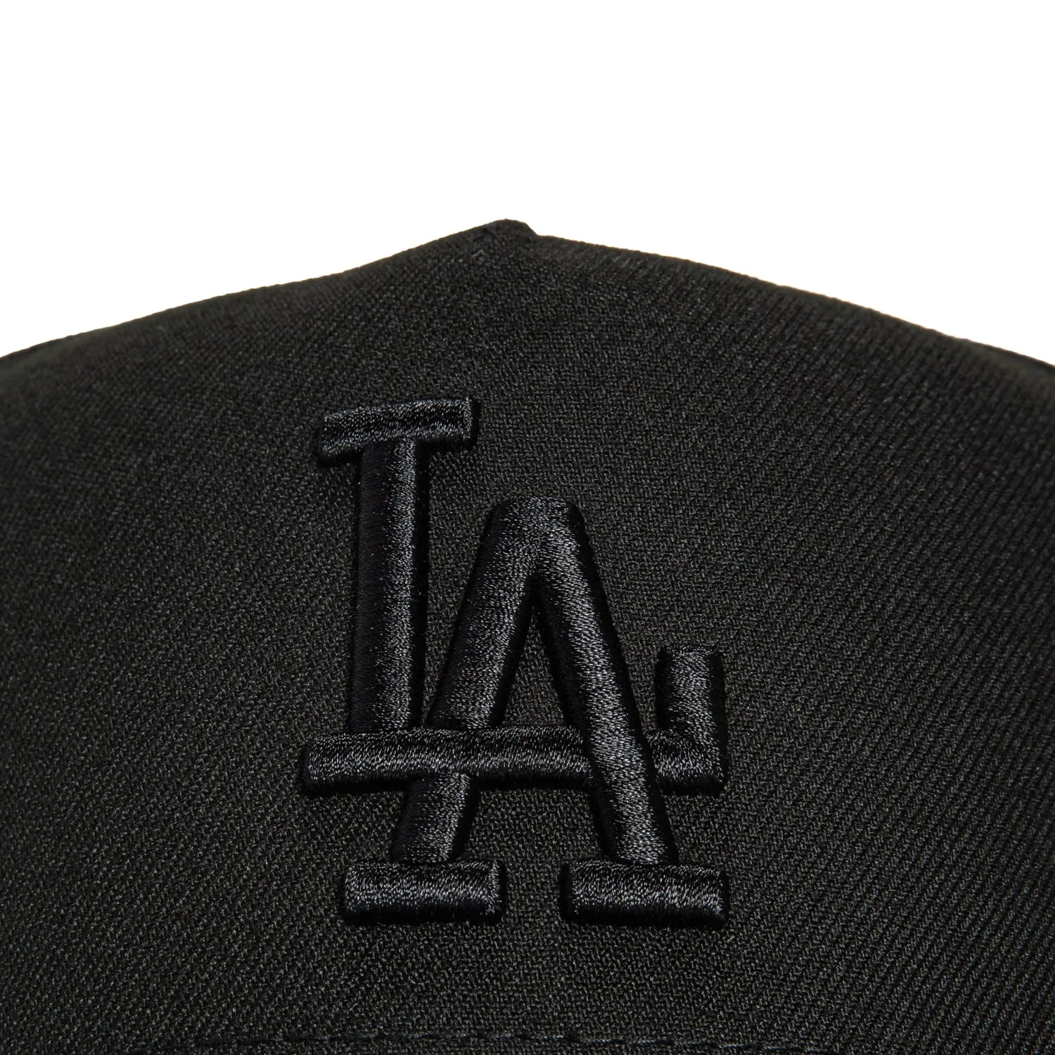 New Era 9Forty A-Frame Los Angeles Dodgers Snapback Hat - Black, Black