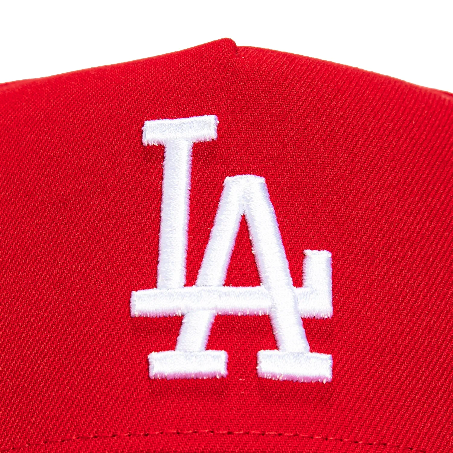 New Era 9Forty A-Frame Los Angeles Dodgers Snapback Hat - Red, White
