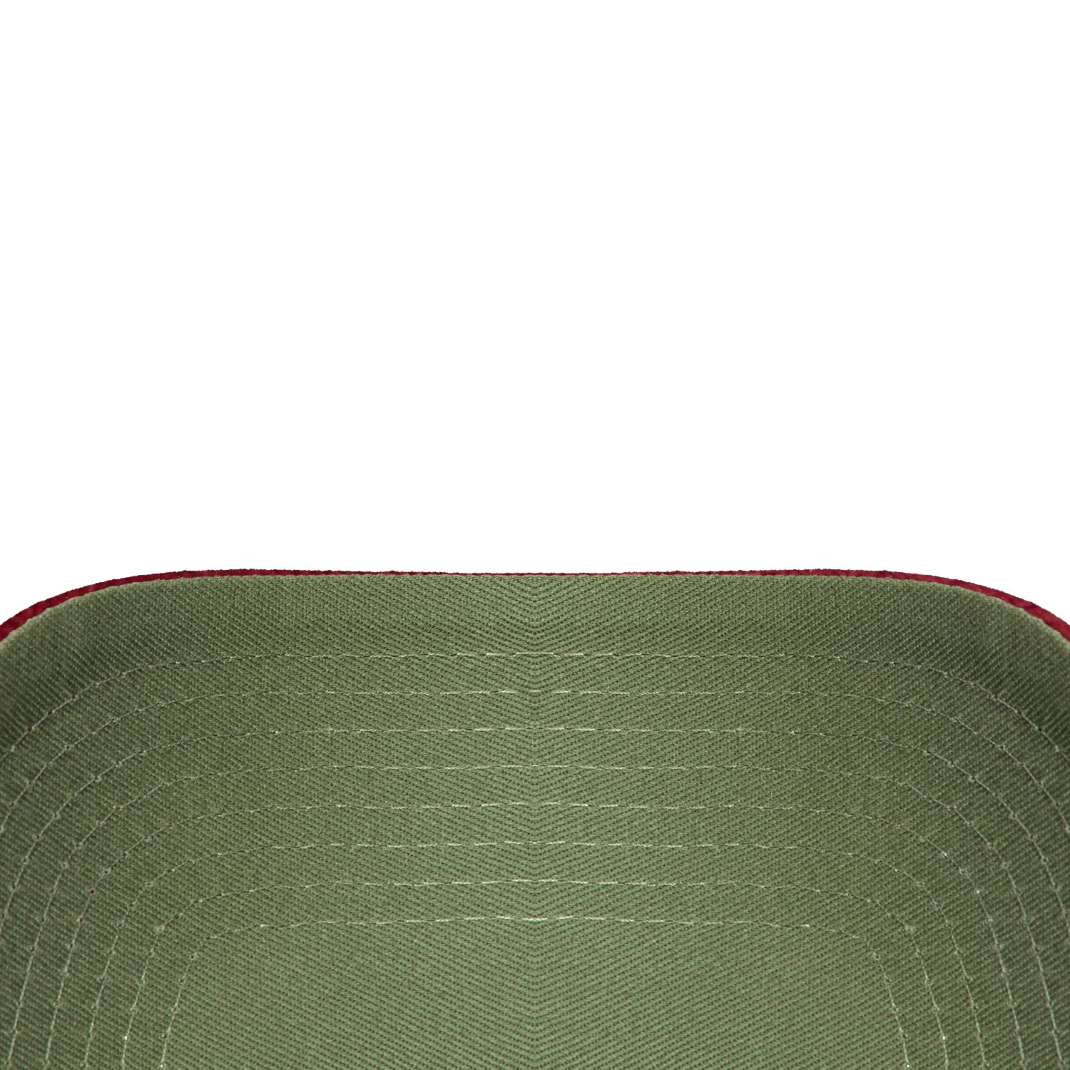 New Era 9Forty A-Frame Los Angeles Kings Logo Patch Snapback Hat - Olive, Cardinal