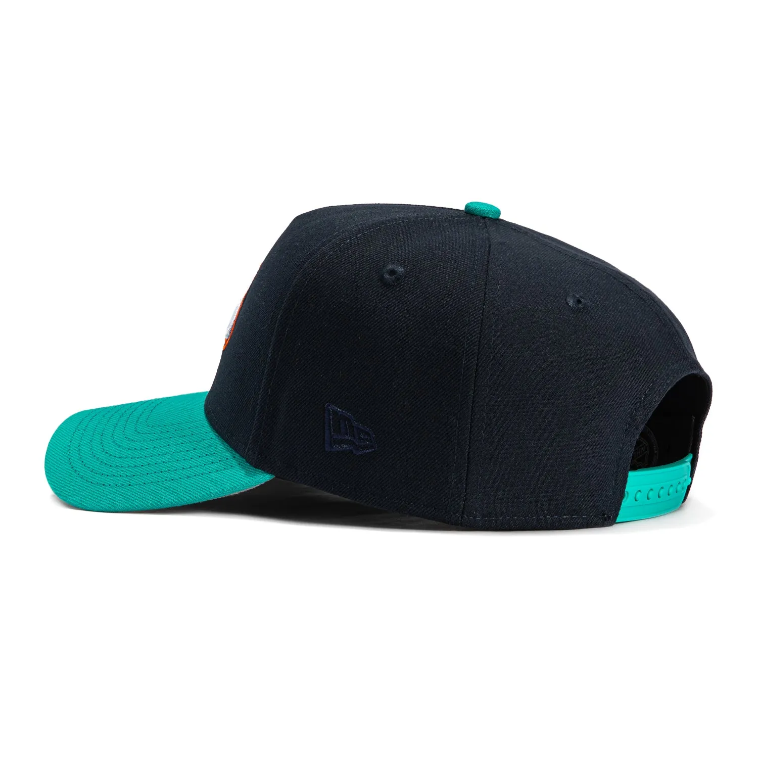 New Era 9Forty A-Frame New York Islanders Snapback Hat - Navy. Teal