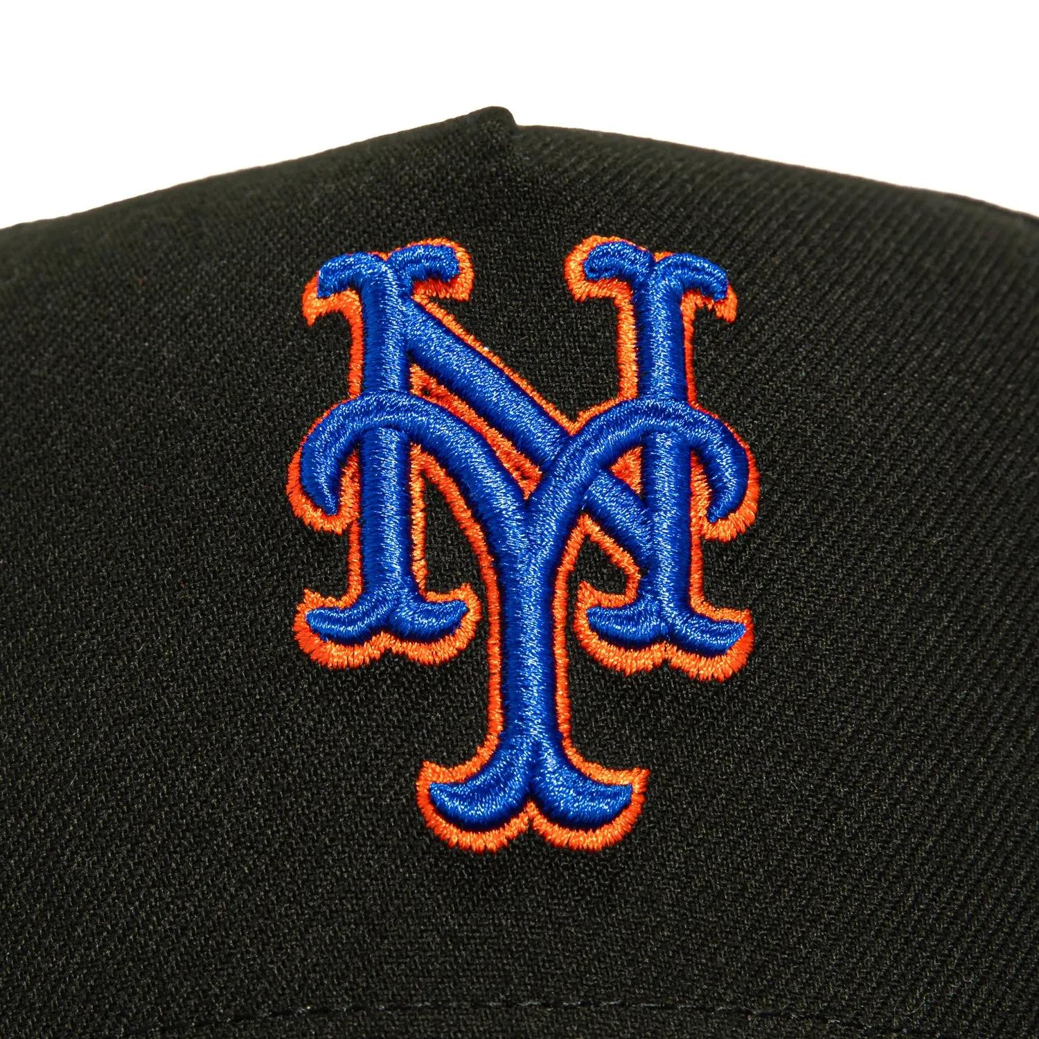 New Era 9Forty A-Frame New York Mets Snapback Hat - Black, Royal, Orange