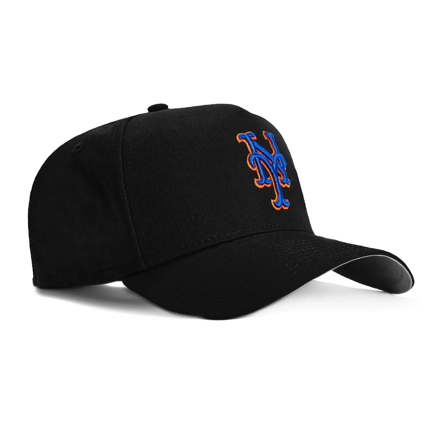 New Era 9Forty A-Frame New York Mets Snapback Hat - Black, Royal, Orange
