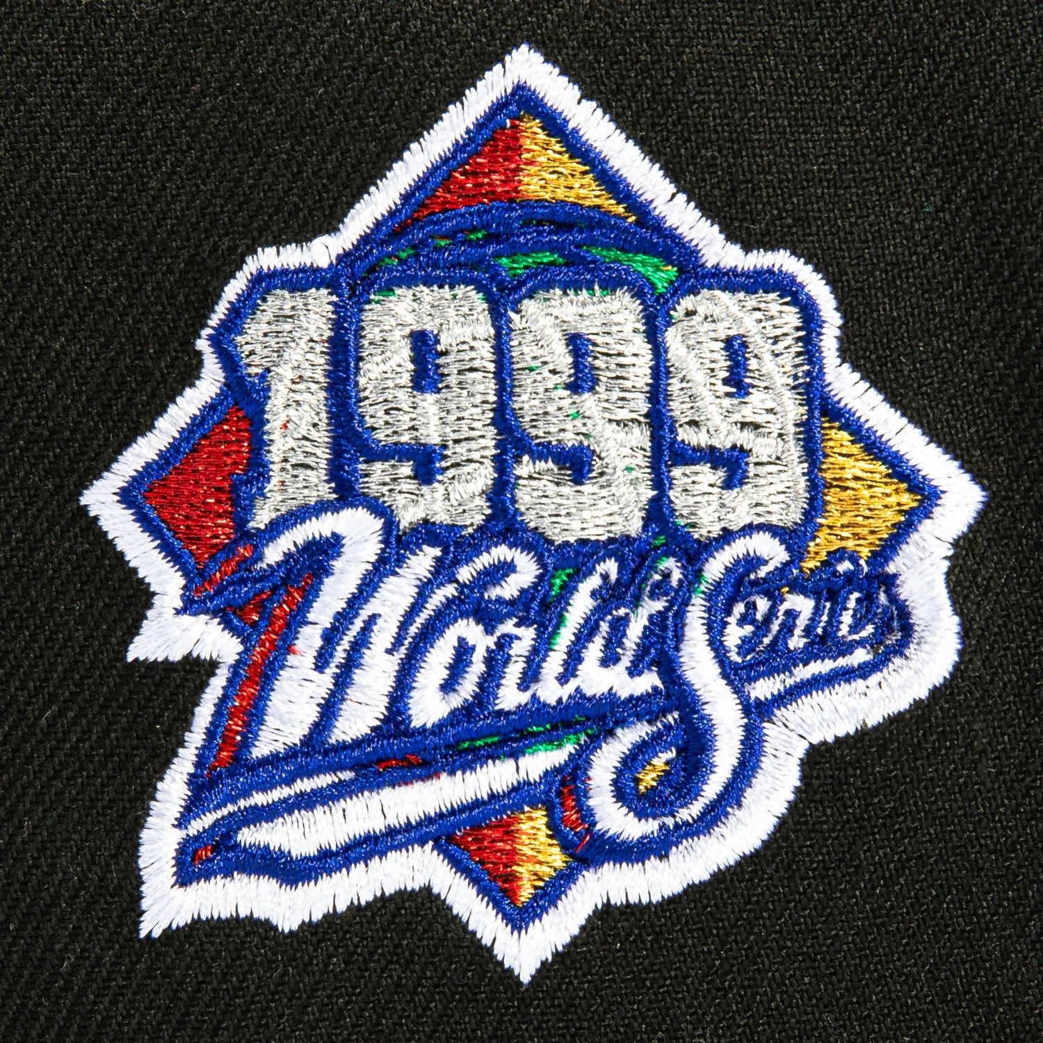 New Era 9Forty A-Frame New York Yankees 1999 World Series Patch Flame Snapback Hat - Black