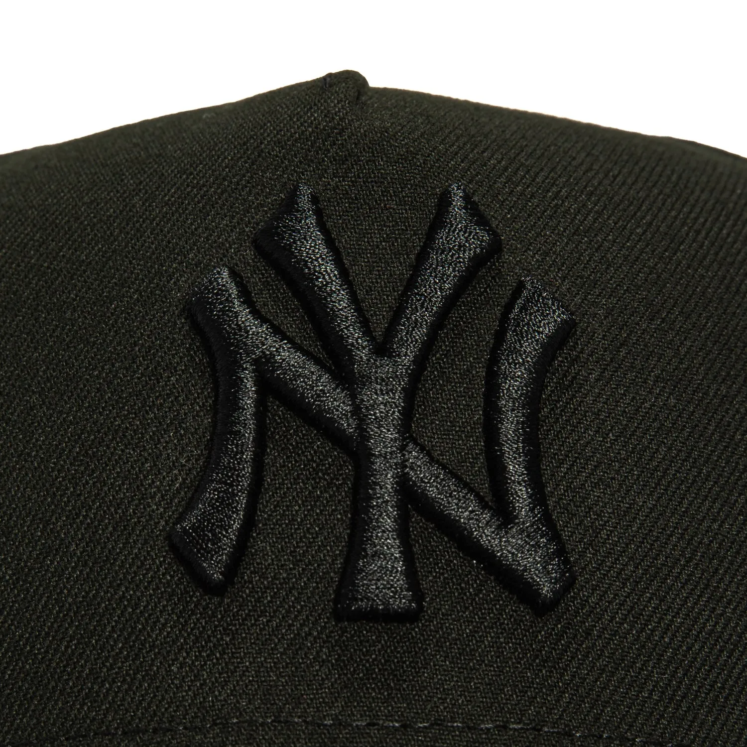New Era 9Forty A-Frame New York Yankees Snapback Hat - Black, Black